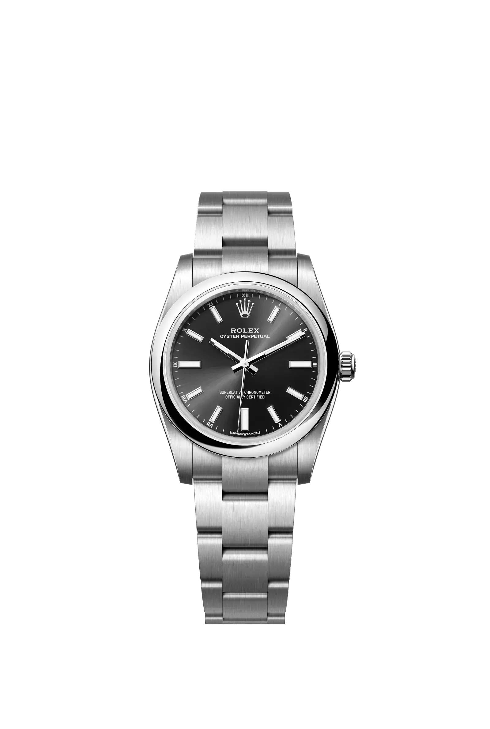 Oyster Perpetual 34  Oyster, 34 mm, Oystersteel  Reference 124200 — main photo