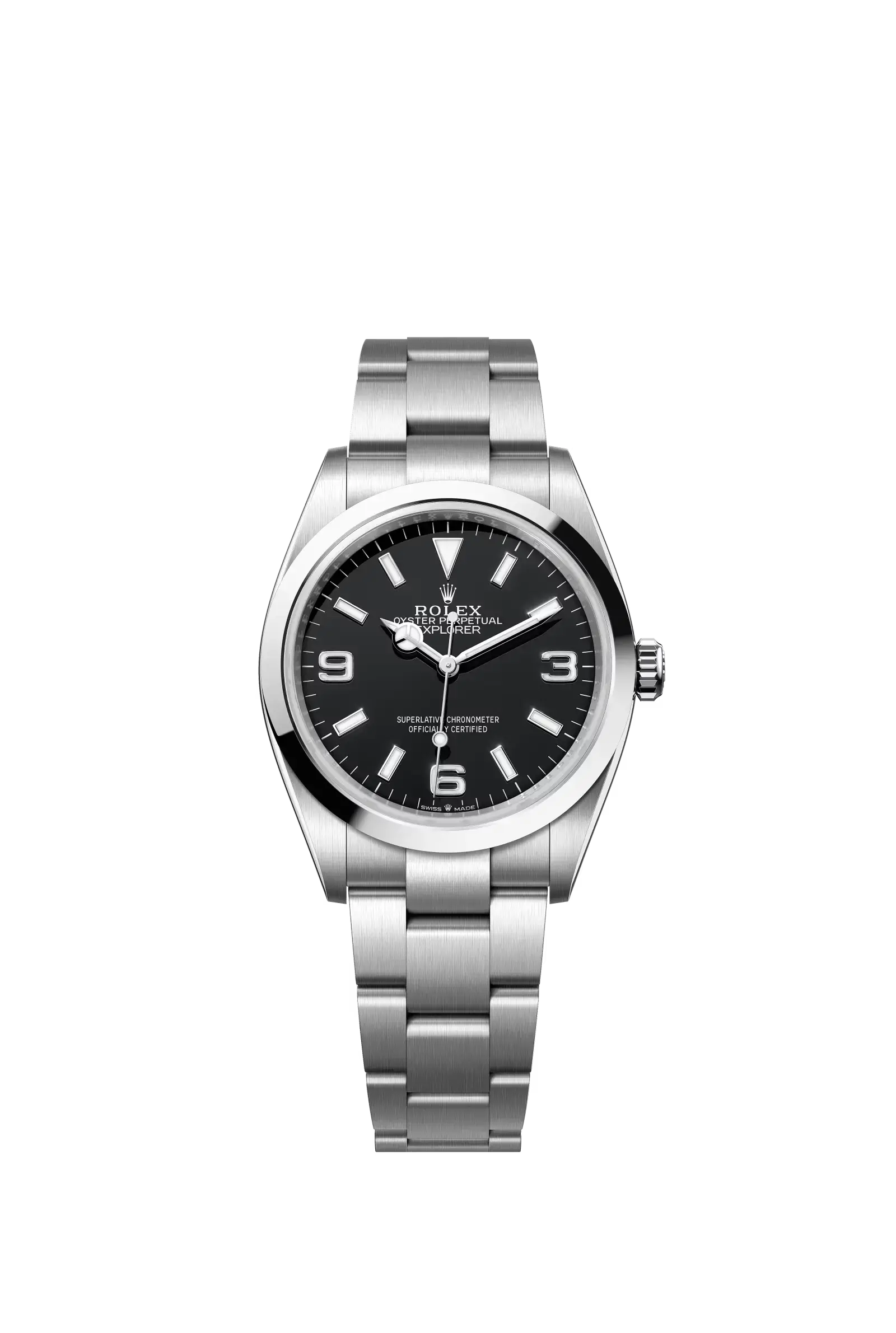 Explorer 36  Oyster, 36 mm, Oystersteel  Reference 124270 — main photo