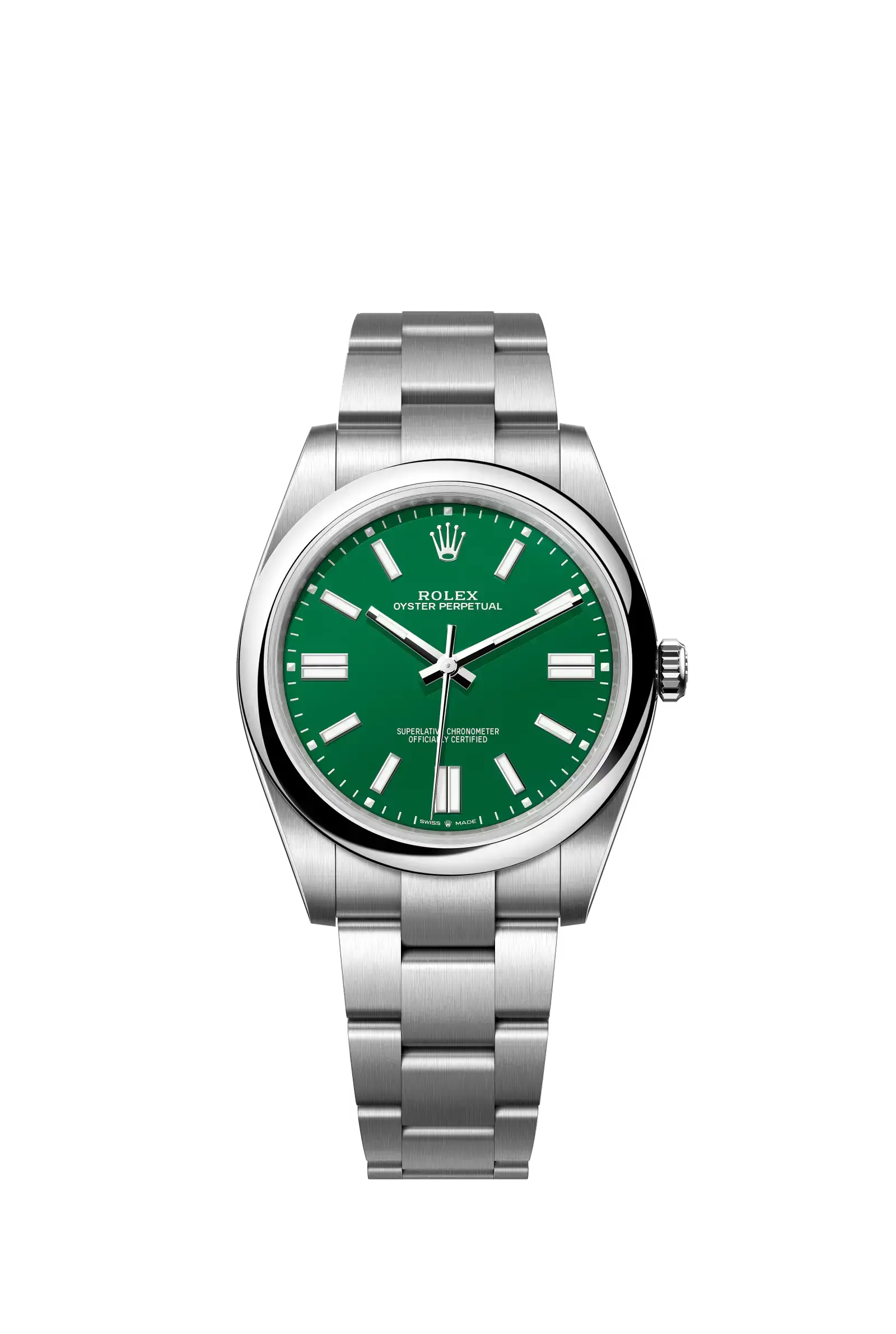 Oyster Perpetual 41  Oyster, 41 mm, Oystersteel  Reference 124300 — main photo