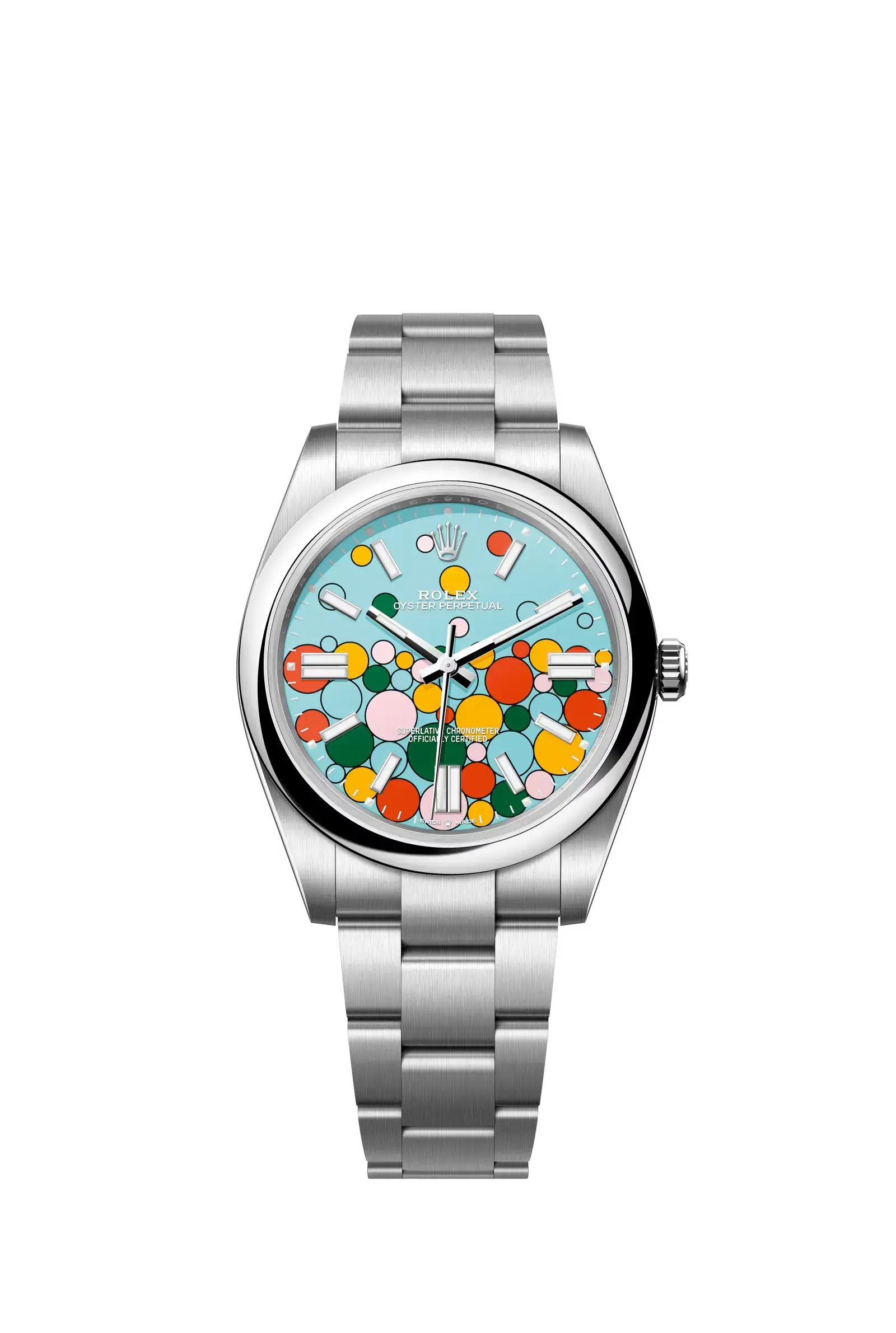 Oyster Perpetual 41  Oyster, 41 mm, Oystersteel  Reference 124300 — main photo