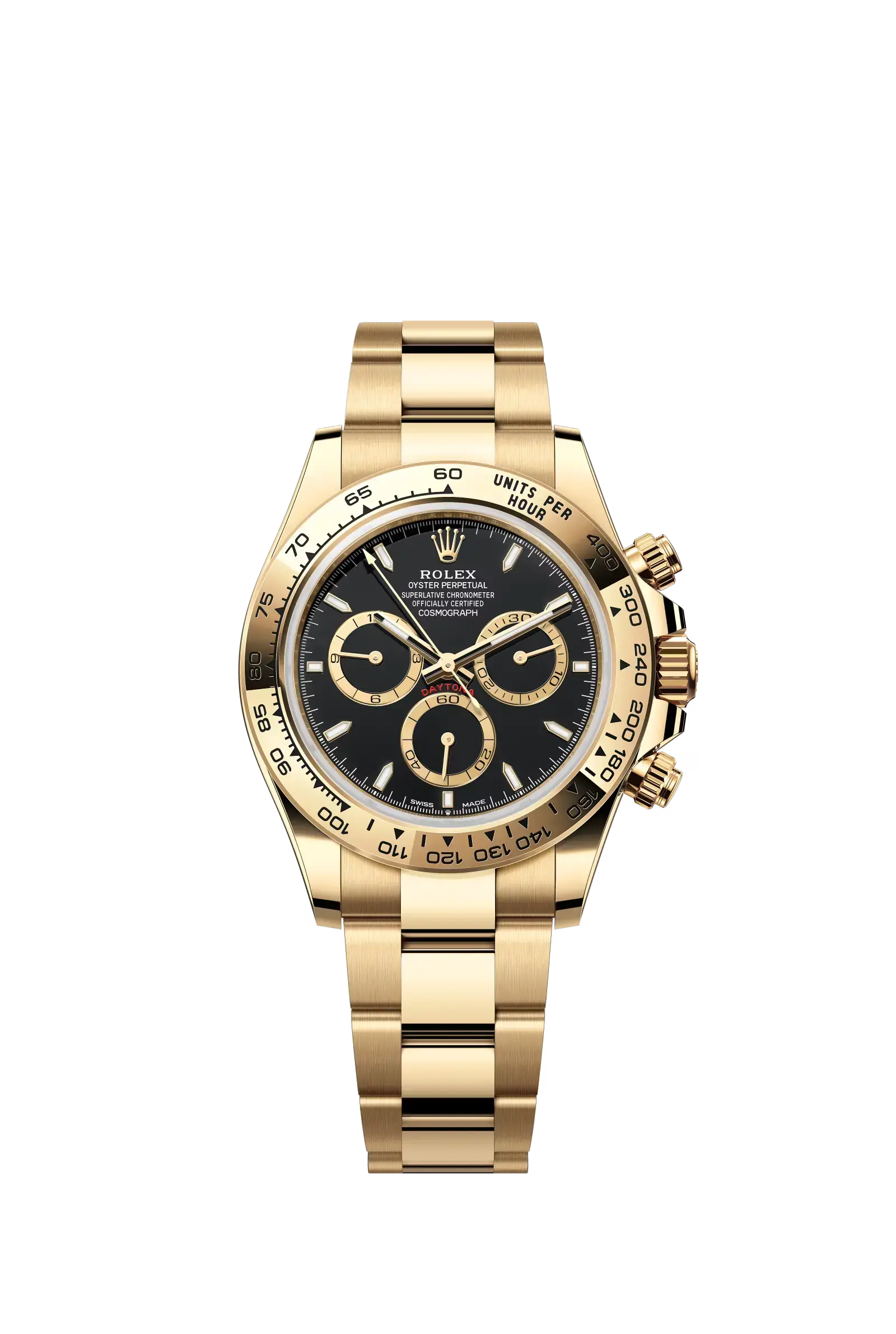 Cosmograph Daytona  Oyster, 40 mm, yellow gold  Reference 126508 — main photo