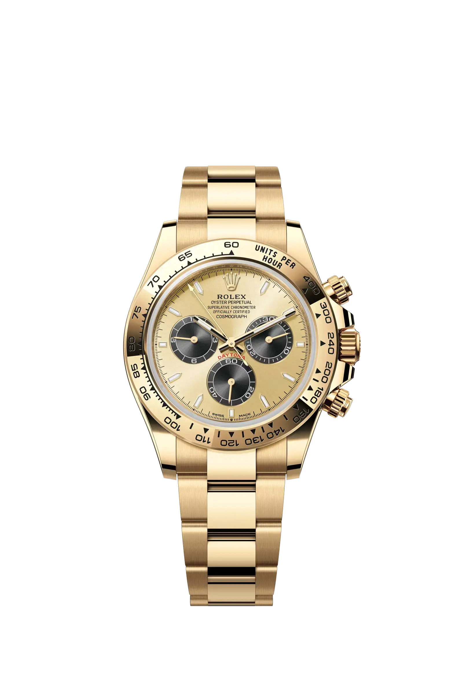 Cosmograph Daytona  Oyster, 40 mm, yellow gold  Reference 126508 — main photo