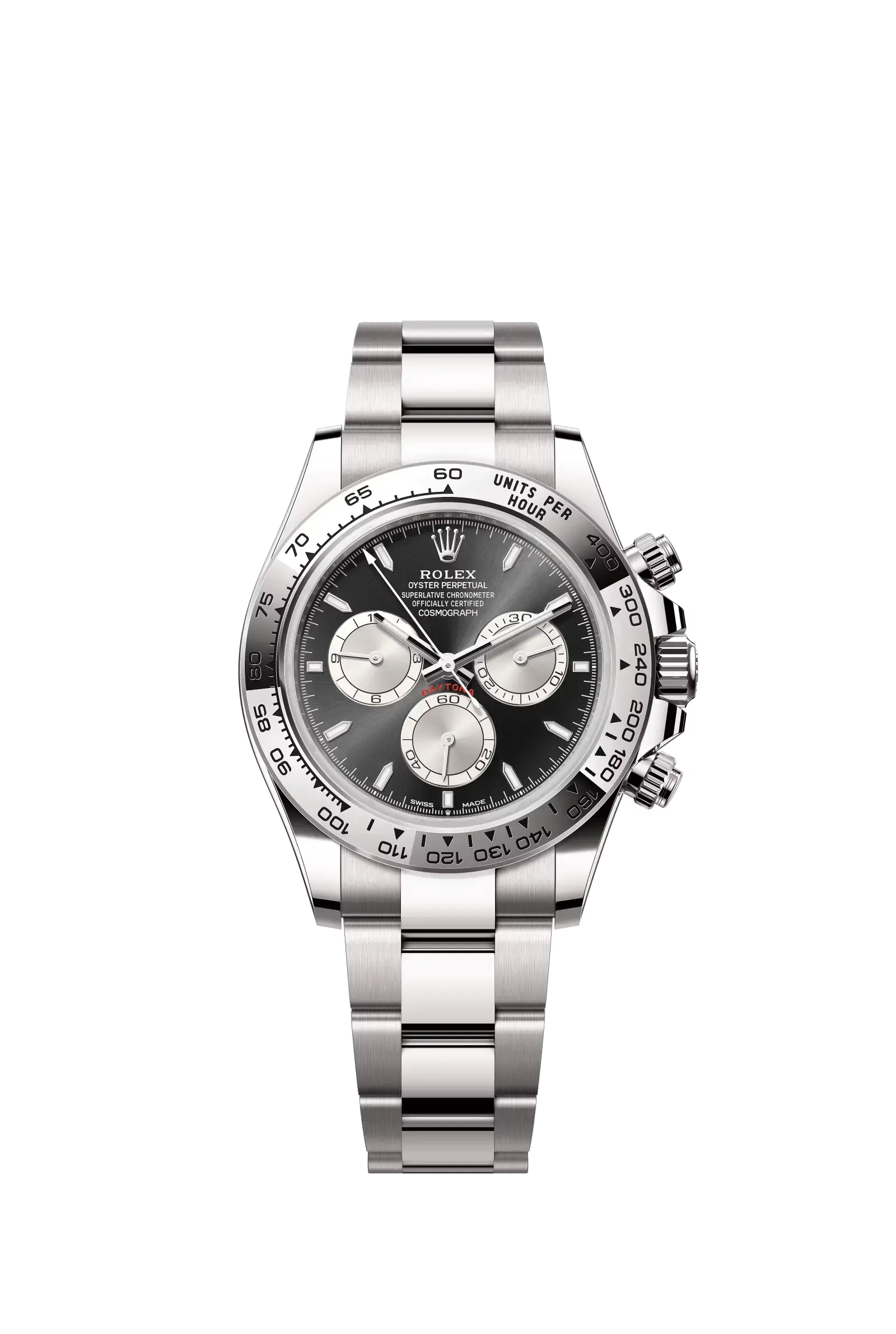 Cosmograph Daytona  Oyster, 40 mm, white gold  Reference 126509 — main photo