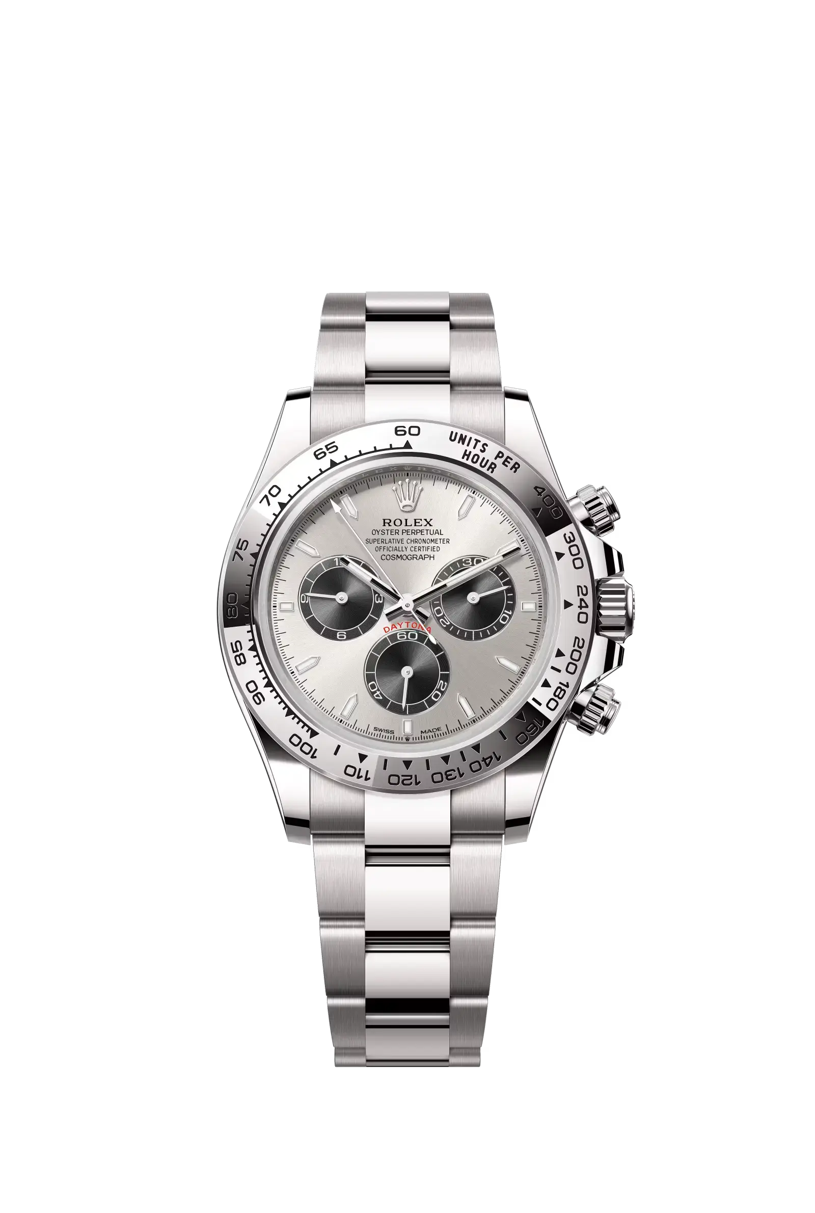 Cosmograph Daytona  Oyster, 40 mm, white gold  Reference 126509 — main photo