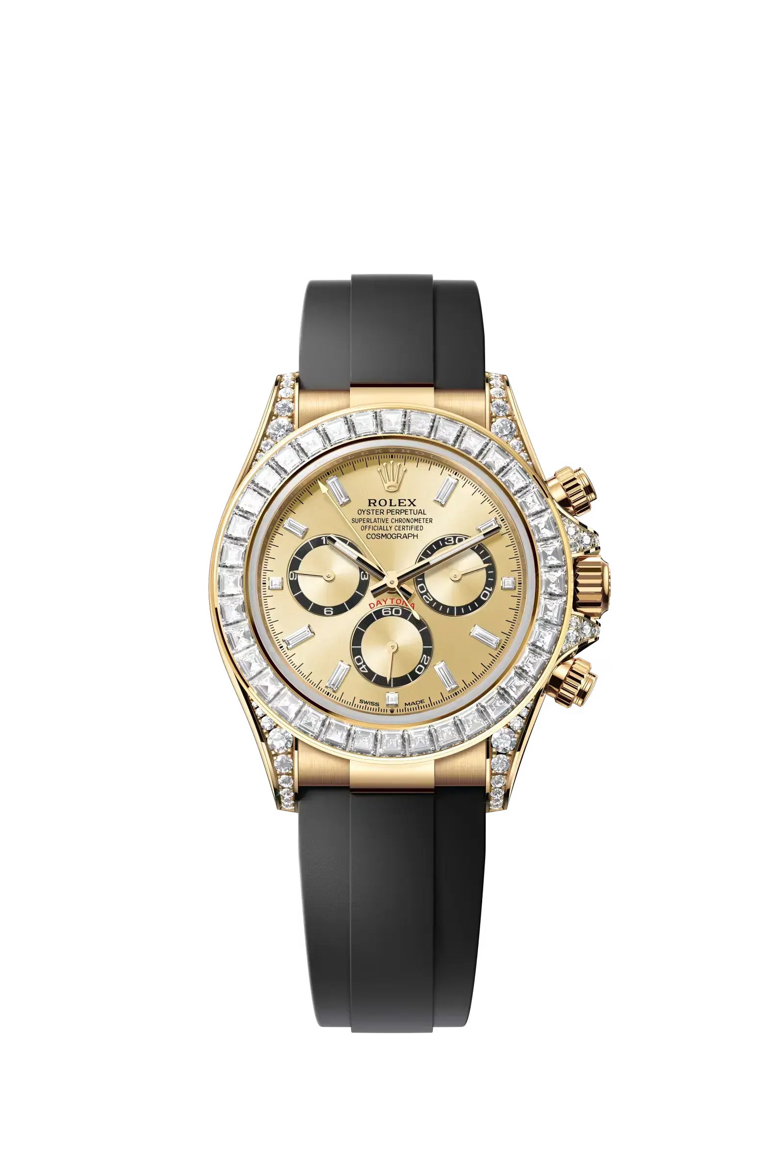 Cosmograph Daytona  Oyster, 40 mm, yellow gold and diamonds  Reference 126538TBR — main photo
