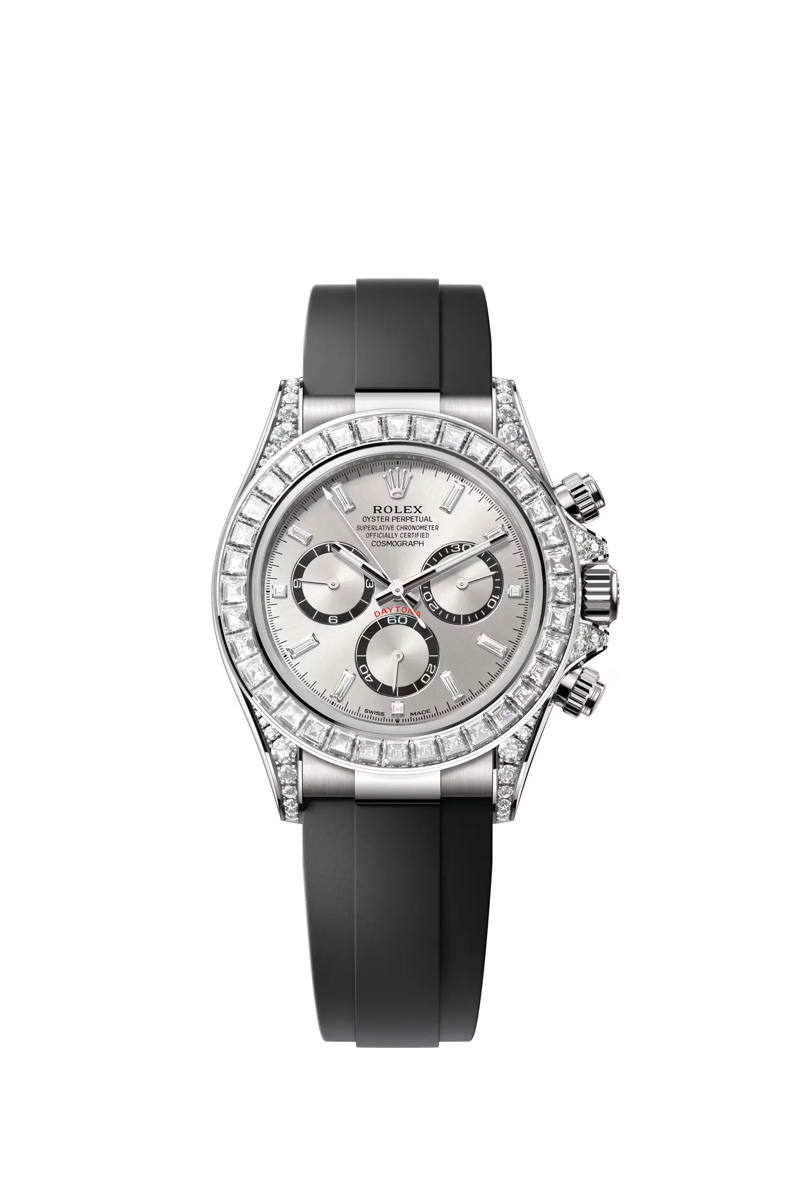 Cosmograph Daytona  Oyster, 40 mm, white gold and diamonds  Reference 126539TBR — main photo
