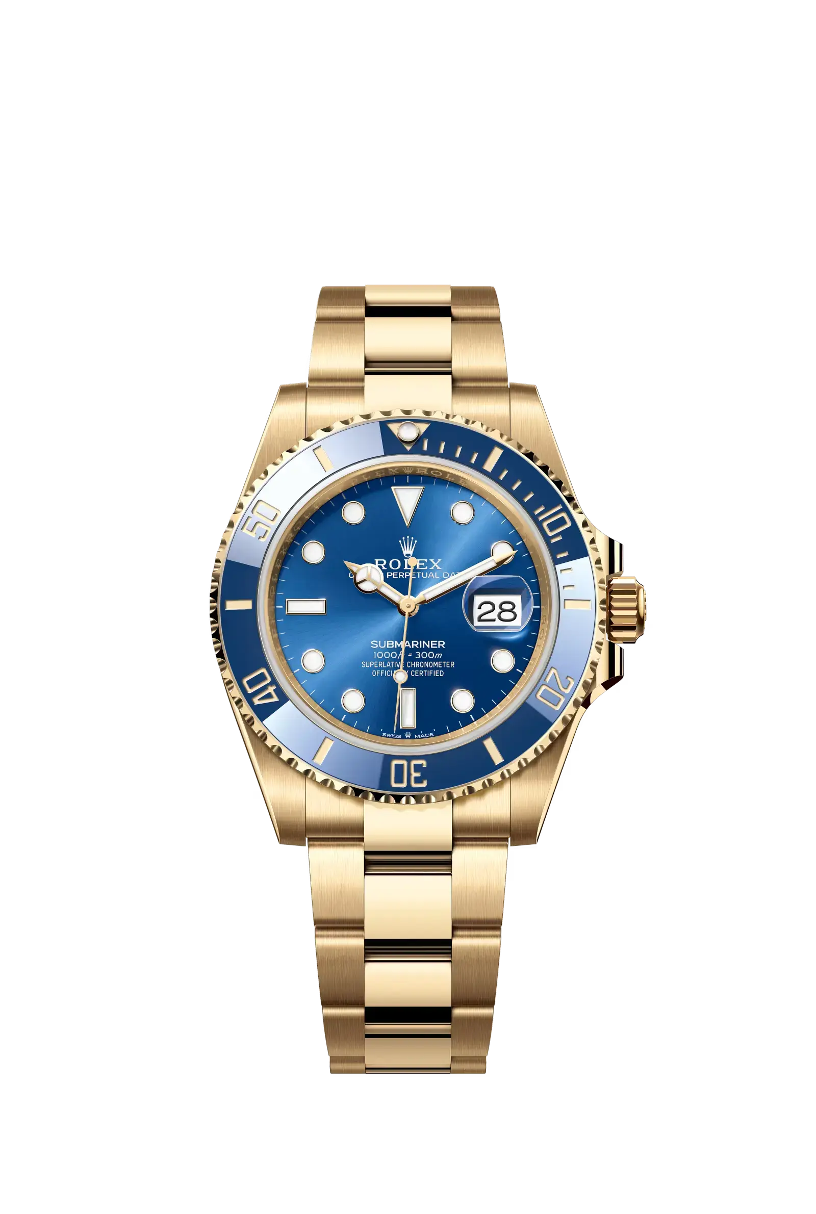Submariner Date  Oyster, 41 mm, yellow gold  Reference 126618LB — main photo