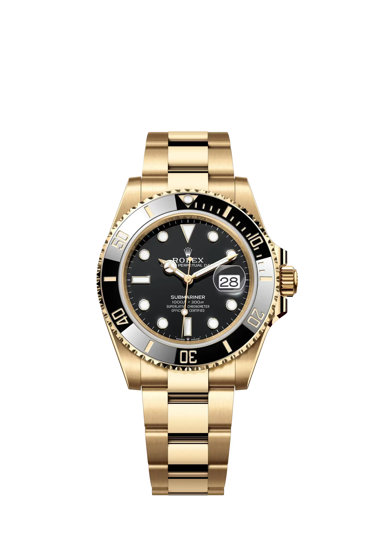 Submariner Date  Oyster, 41 mm, yellow gold  Reference 126618LN — main photo