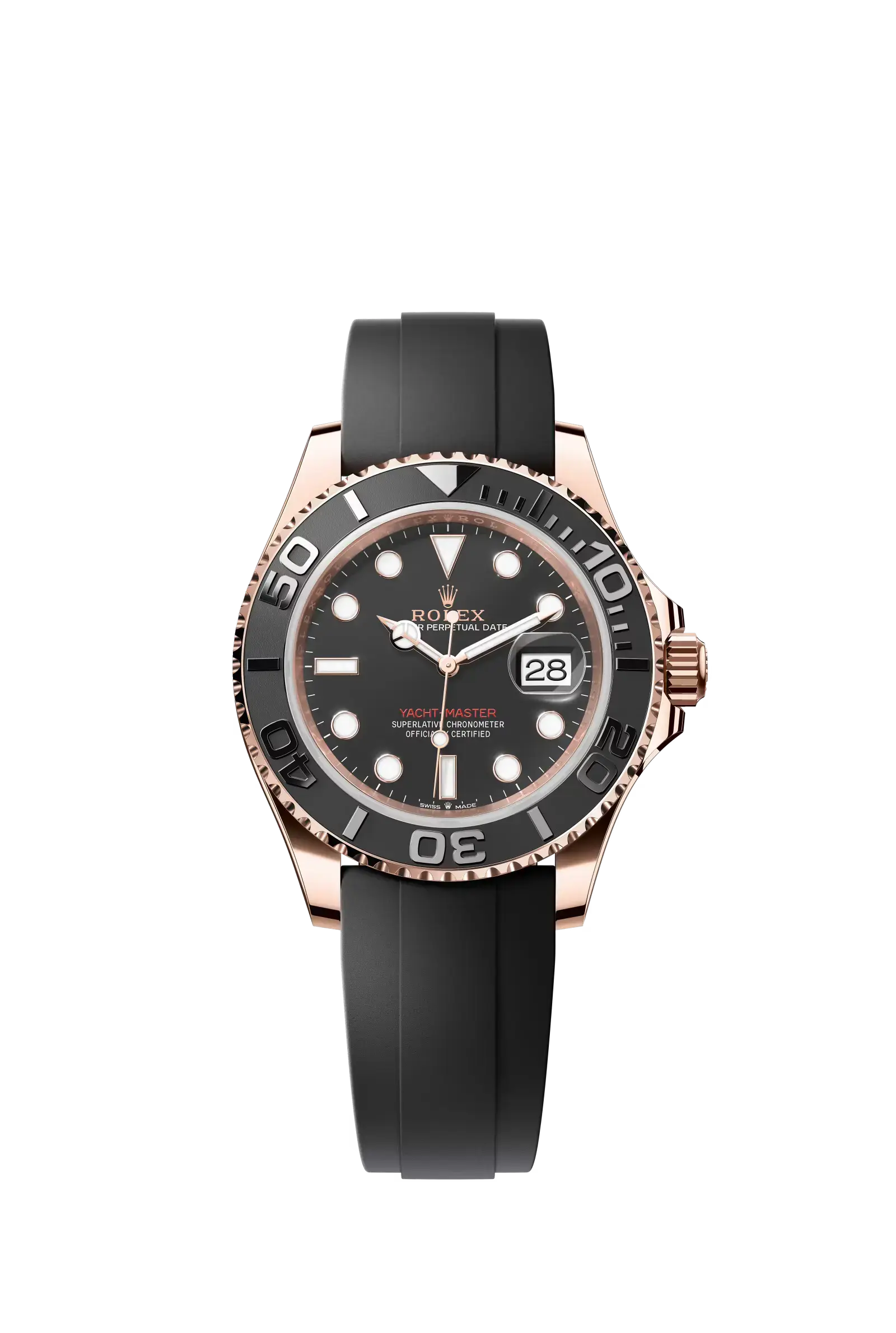 Yacht-Master 40  Oyster, 40 mm, Everose gold  Reference 126655 — main photo