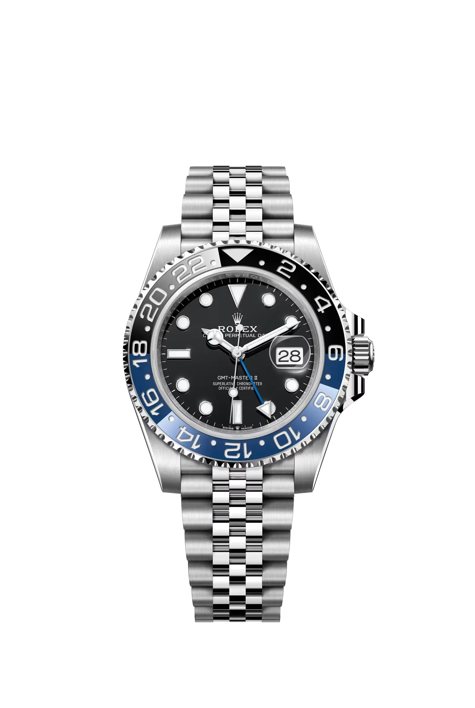 GMT-Master II  Oyster, 40 mm, Oystersteel  Reference 126710BLNR — main photo