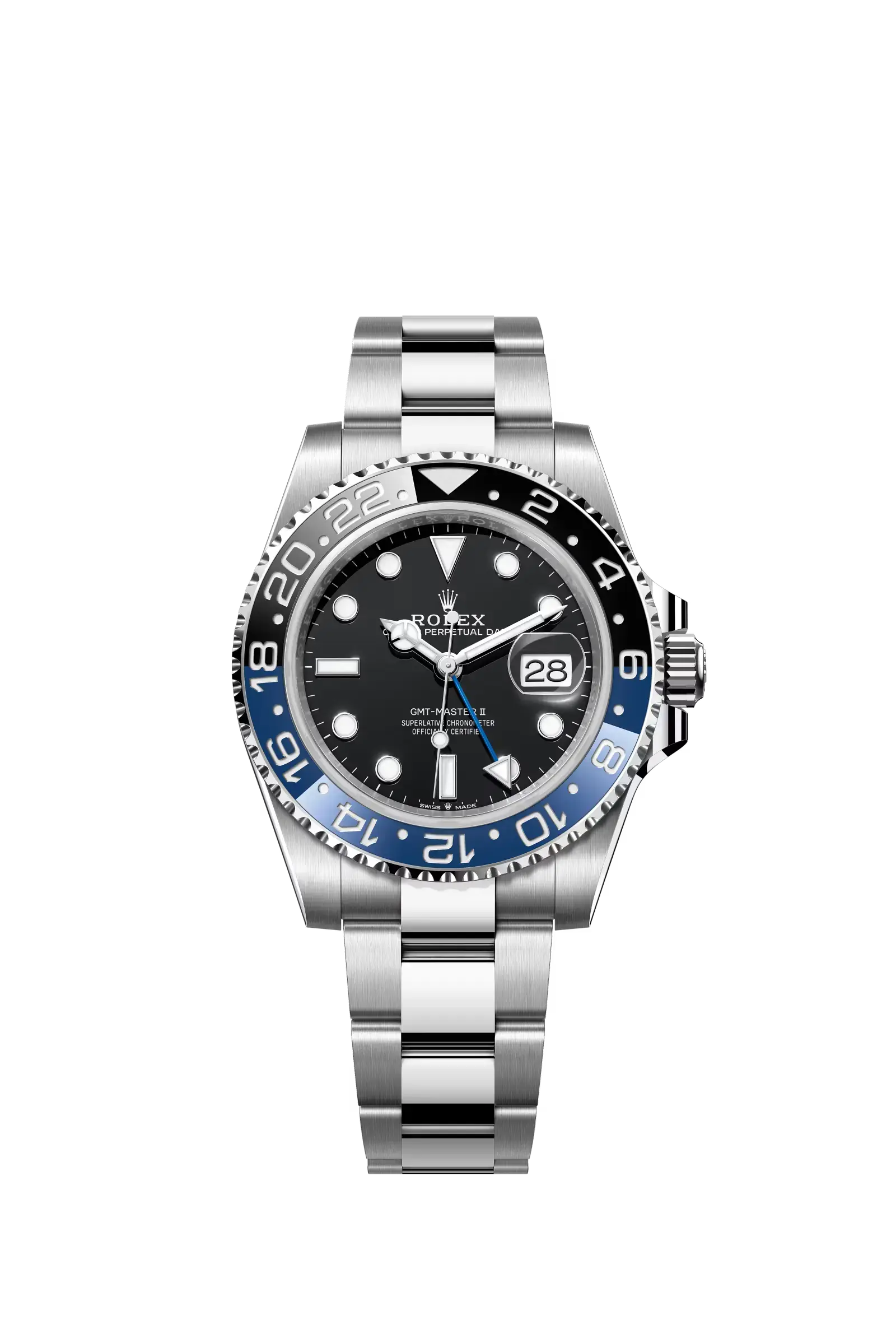 GMT-Master II  Oyster, 40 mm, Oystersteel  Reference 126710BLNR — main photo