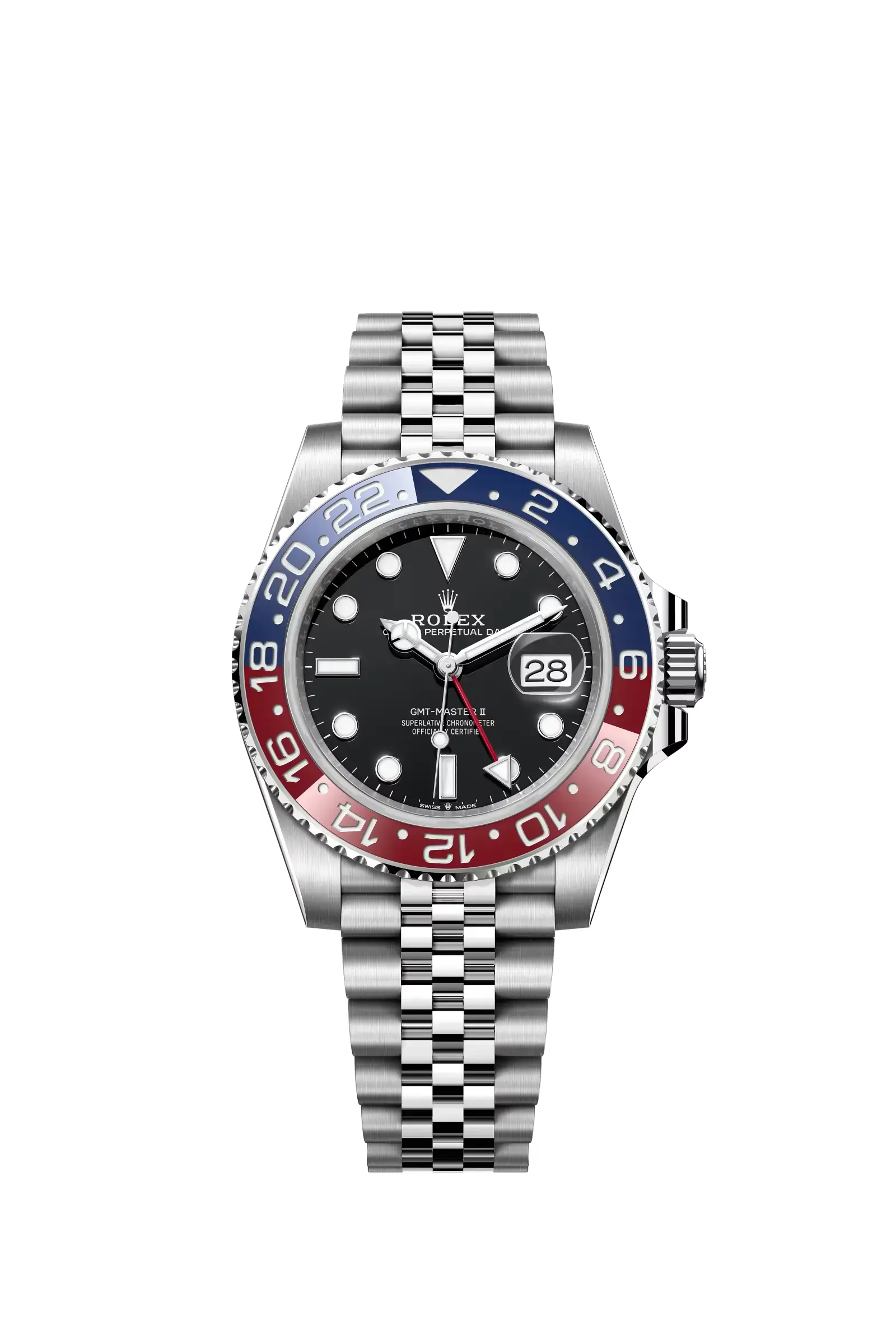 GMT-Master II  Oyster, 40 mm, Oystersteel  Reference 126710BLRO — main photo