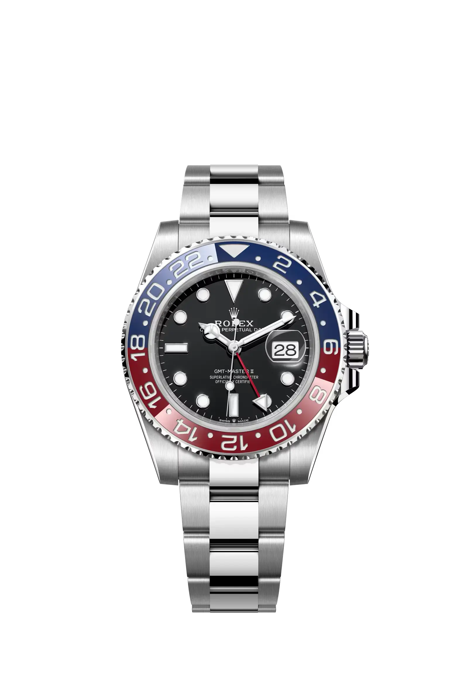 GMT-Master II  Oyster, 40 mm, Oystersteel  Reference 126710BLRO — main photo