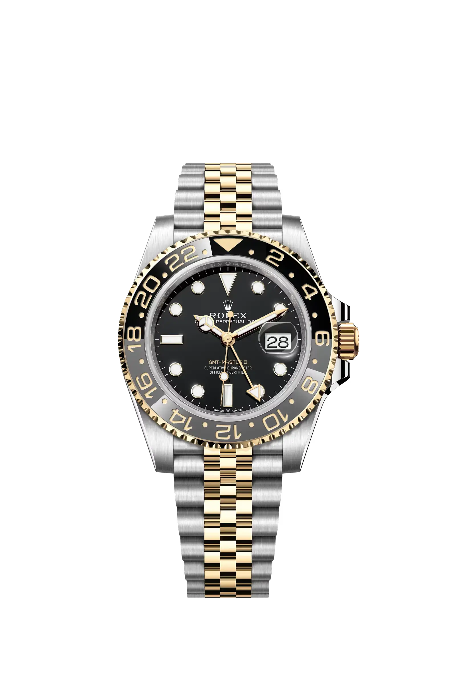GMT-Master II  Oyster, 40 mm, Oystersteel and yellow gold  Reference 126713GRNR — main photo