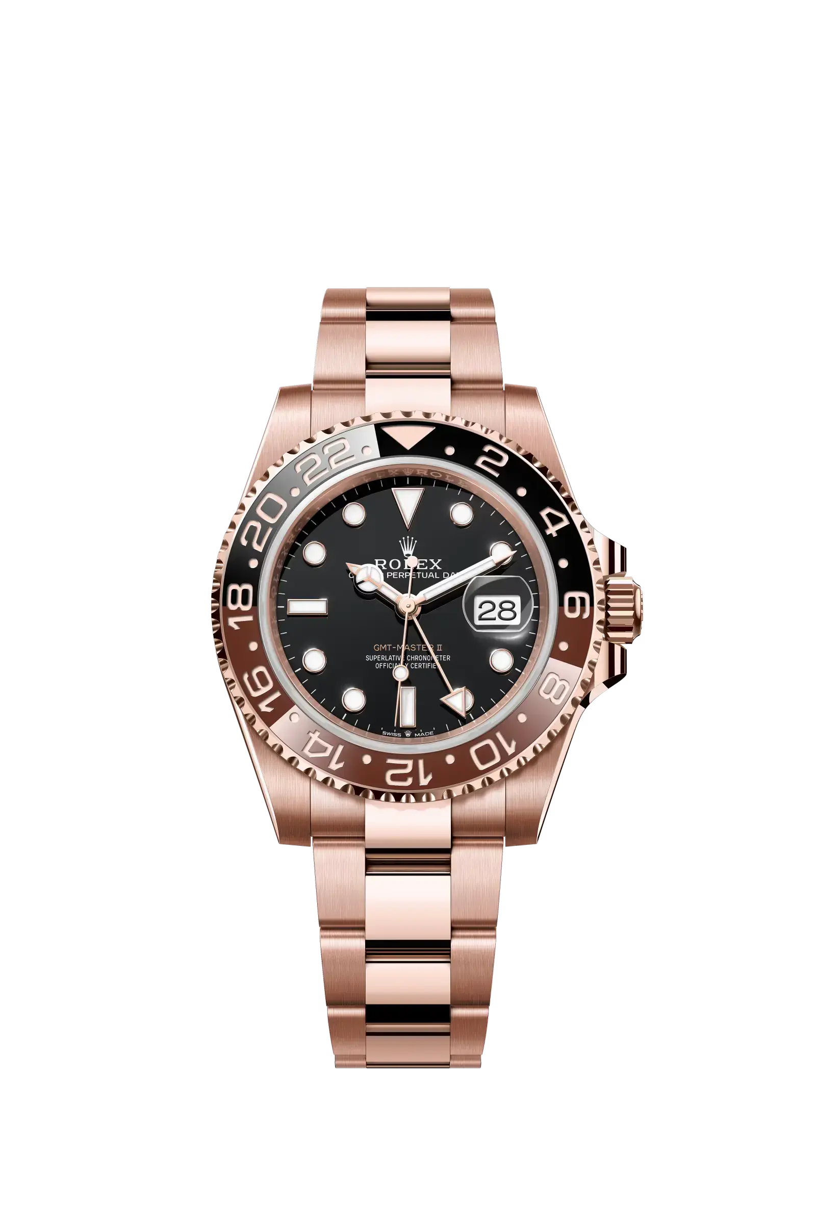 GMT-Master II  Oyster, 40 mm, Everose gold  Reference 126715CHNR — main photo