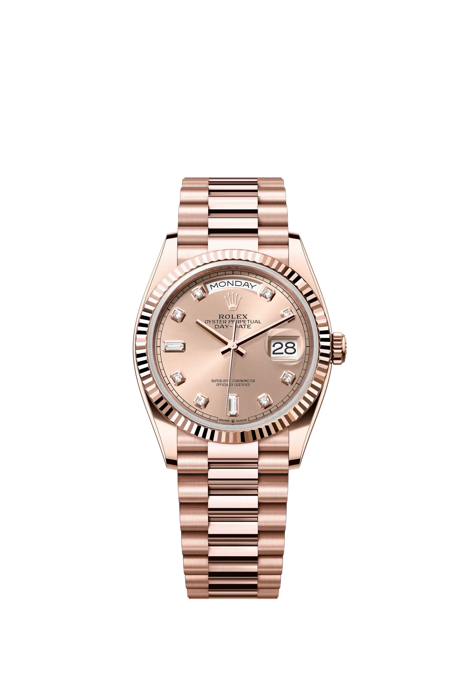 Day-Date 36  Oyster, 36 mm, Everose gold  Reference 128235 — main photo