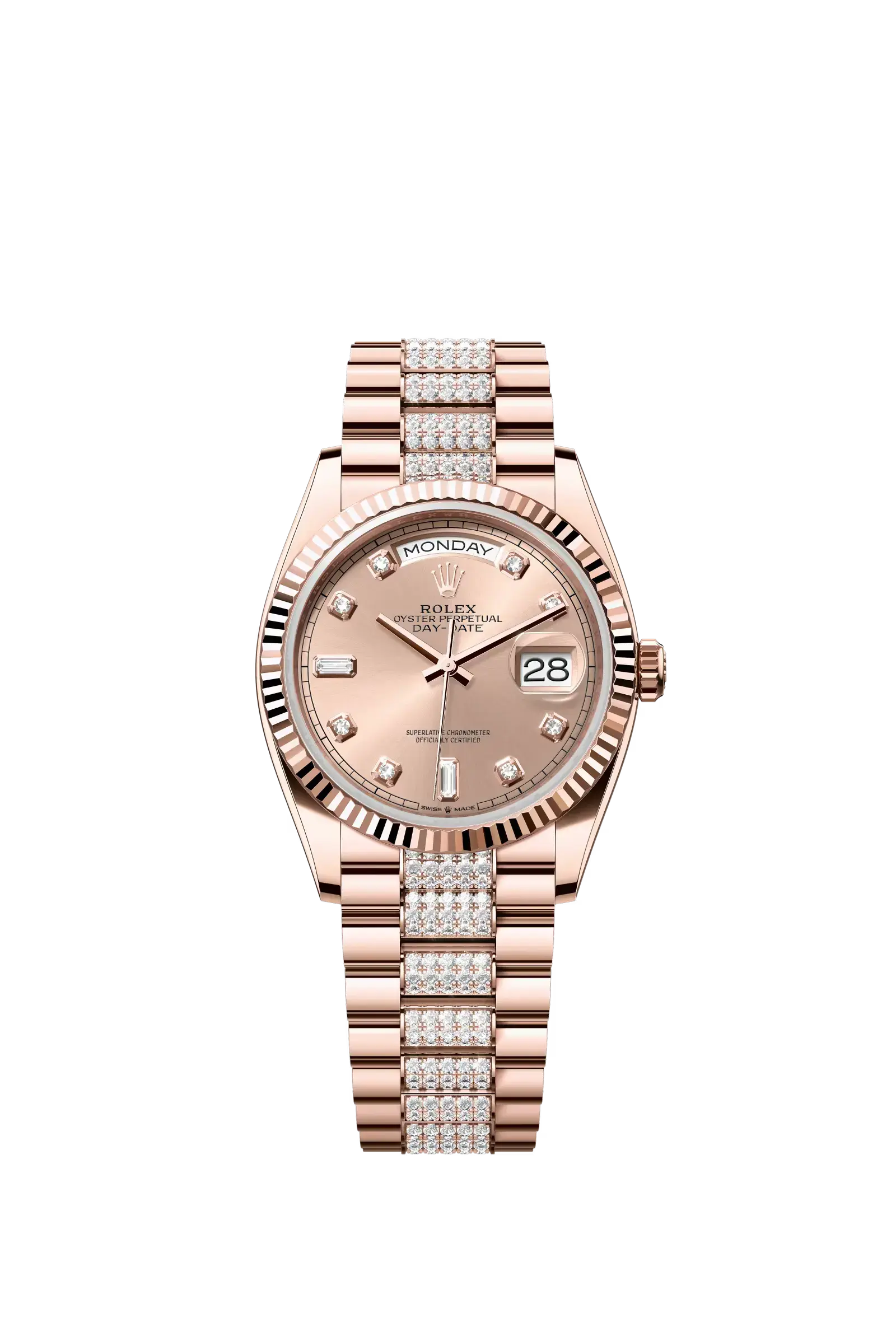 Day-Date 36  Oyster, 36 mm, Everose gold  Reference 128235 — main photo