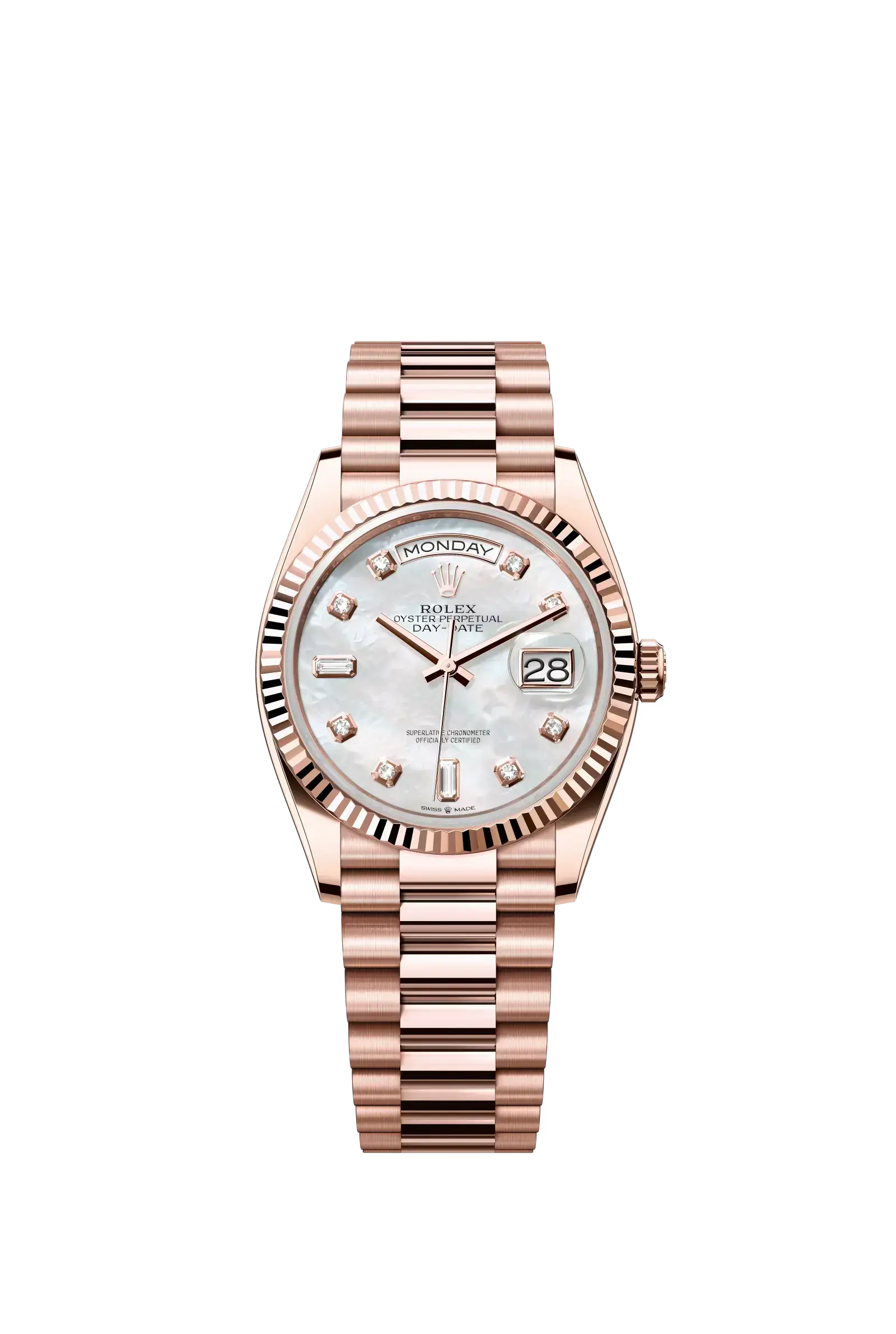 Day-Date 36  Oyster, 36 mm, Everose gold  Reference 128235 — main photo