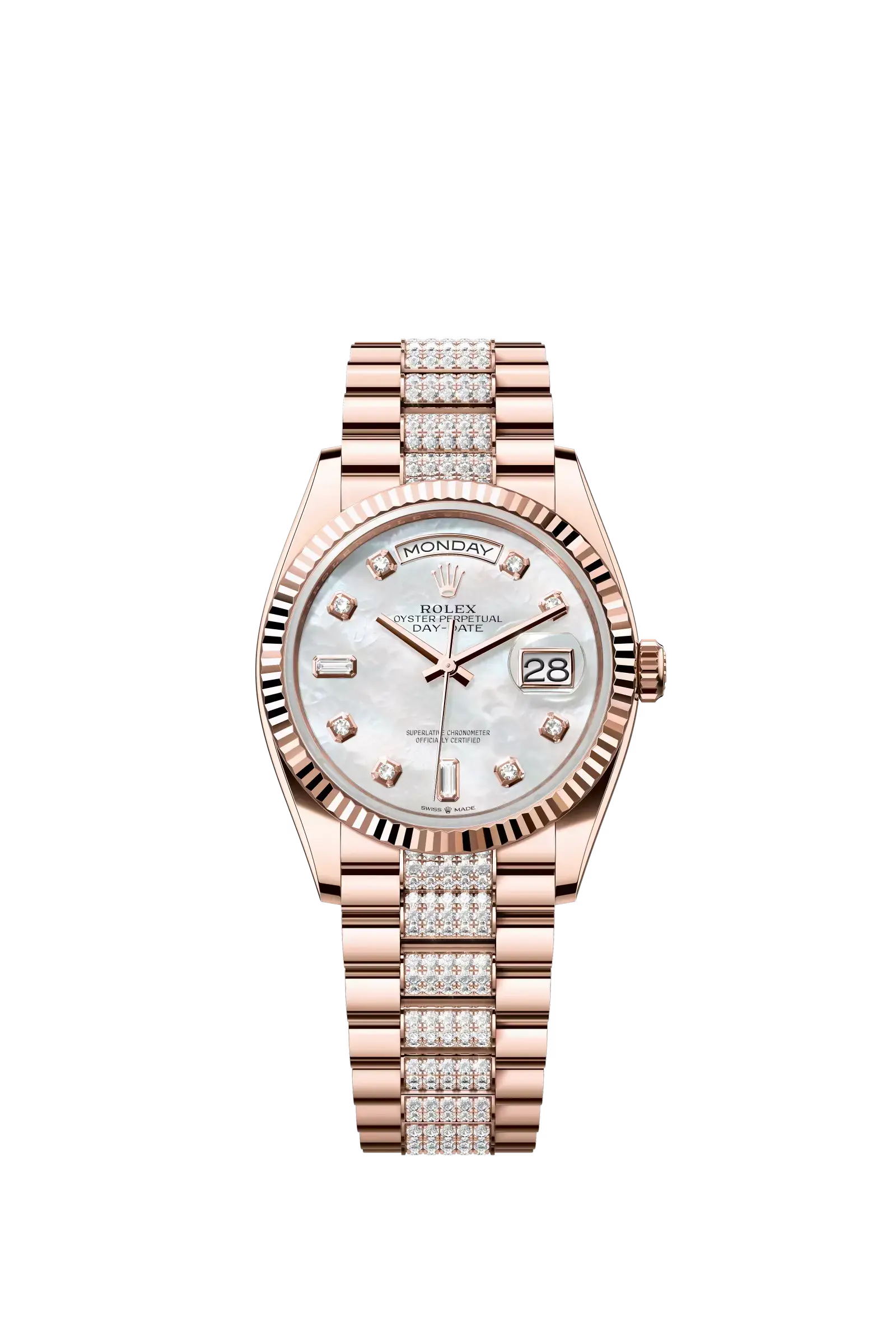 Day-Date 36  Oyster, 36 mm, Everose gold  Reference 128235 — main photo