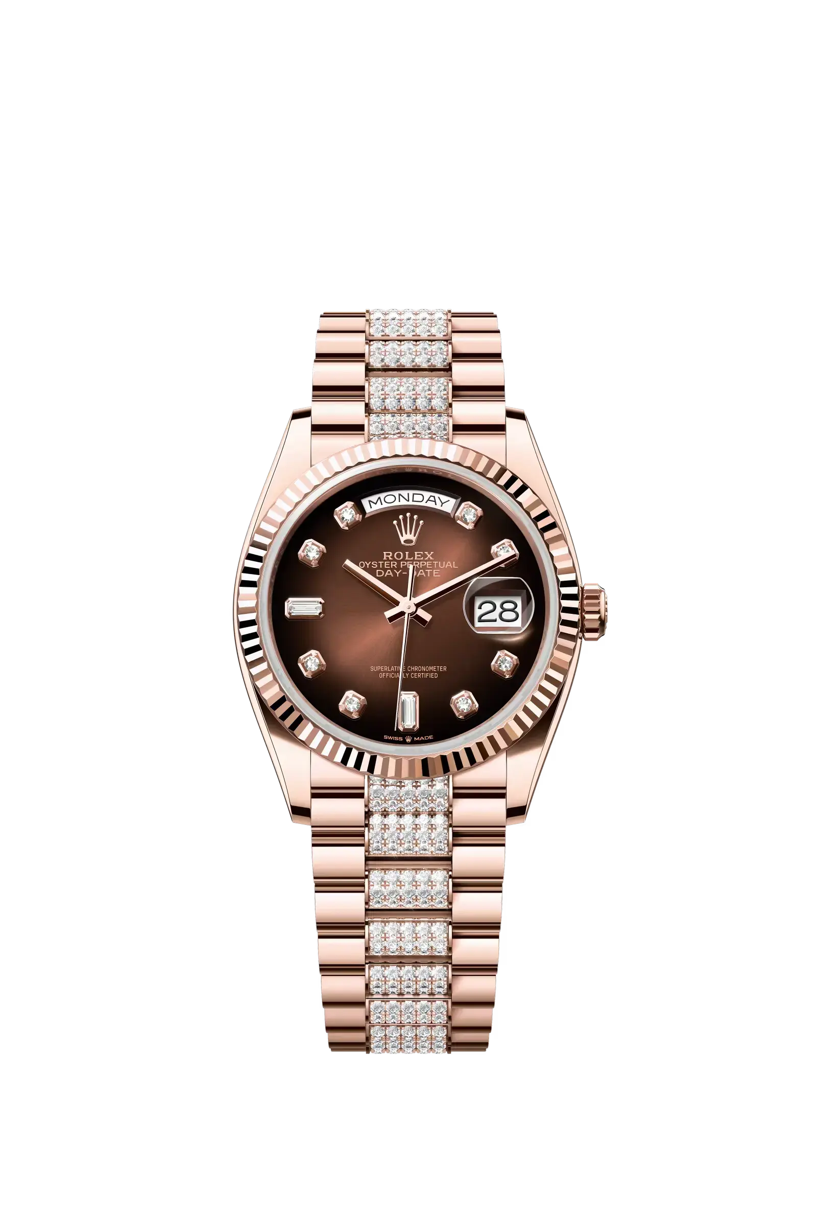 Day-Date 36  Oyster, 36 mm, Everose gold  Reference 128235 — main photo