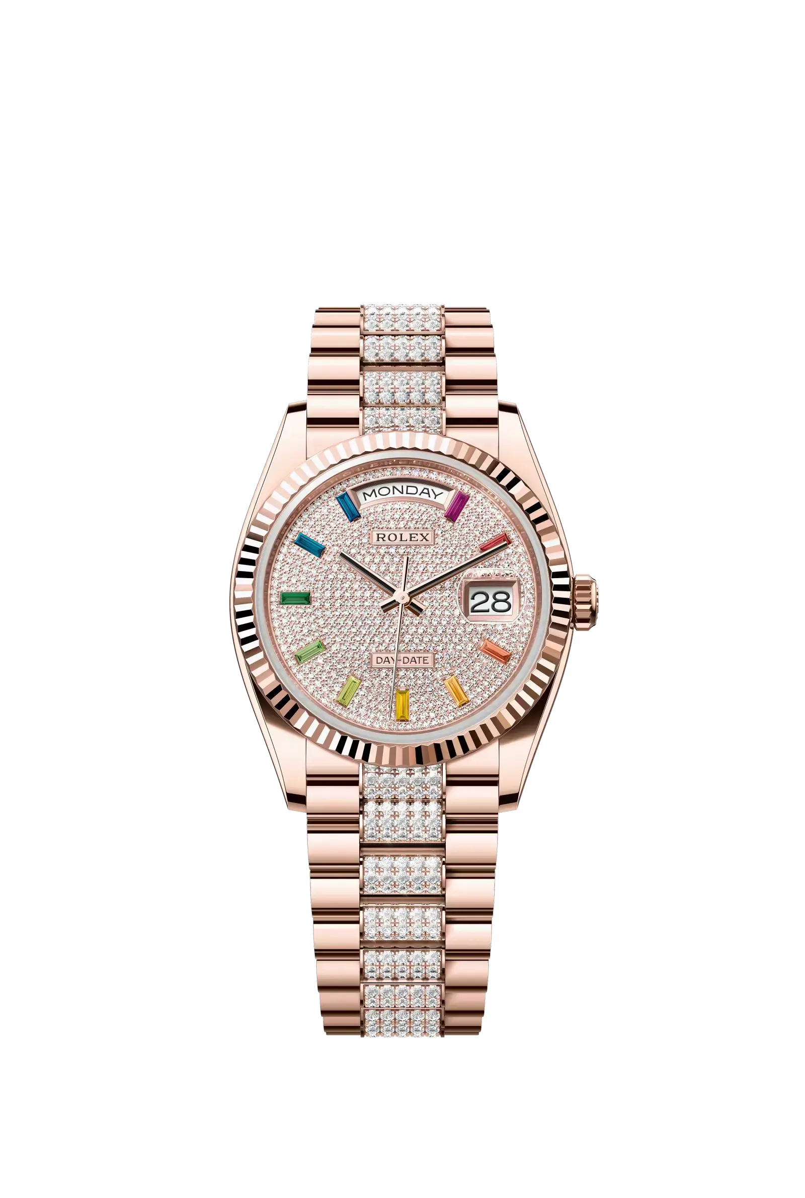 Day-Date 36  Oyster, 36 mm, Everose gold  Reference 128235 — main photo