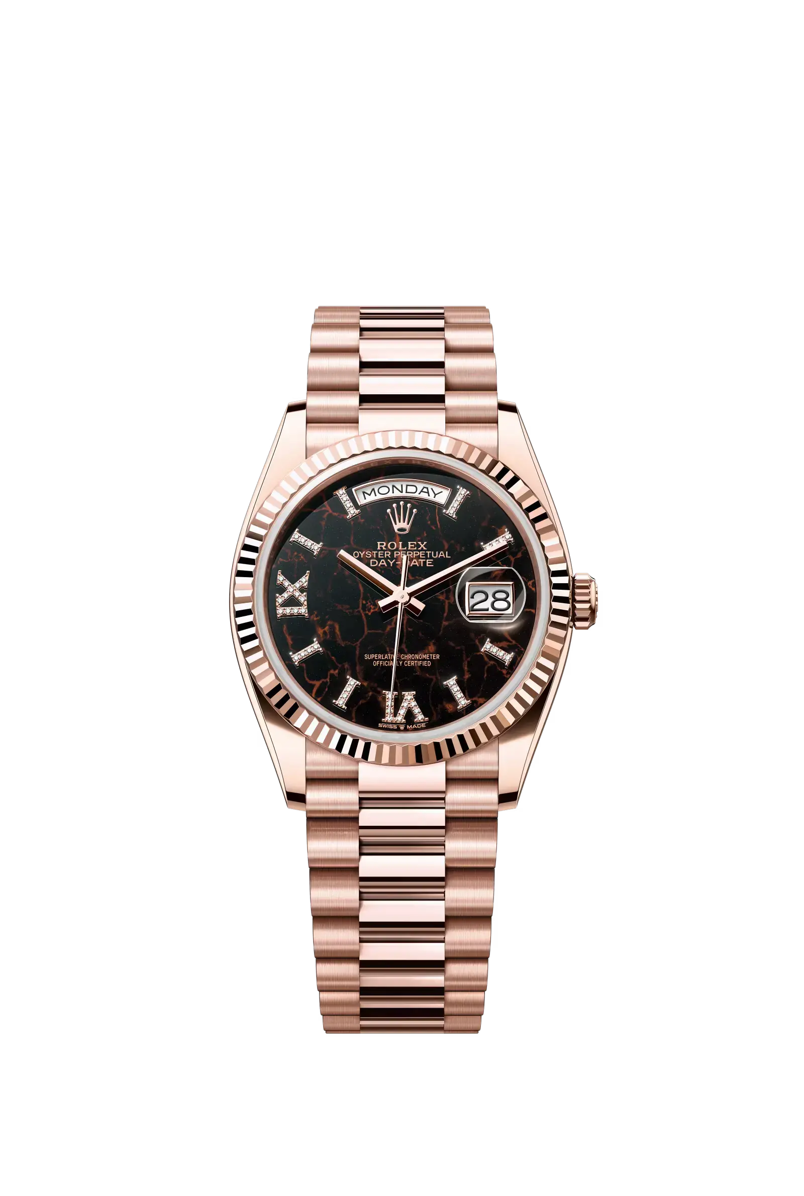 Day-Date 36  Oyster, 36 mm, Everose gold  Reference 128235 — main photo