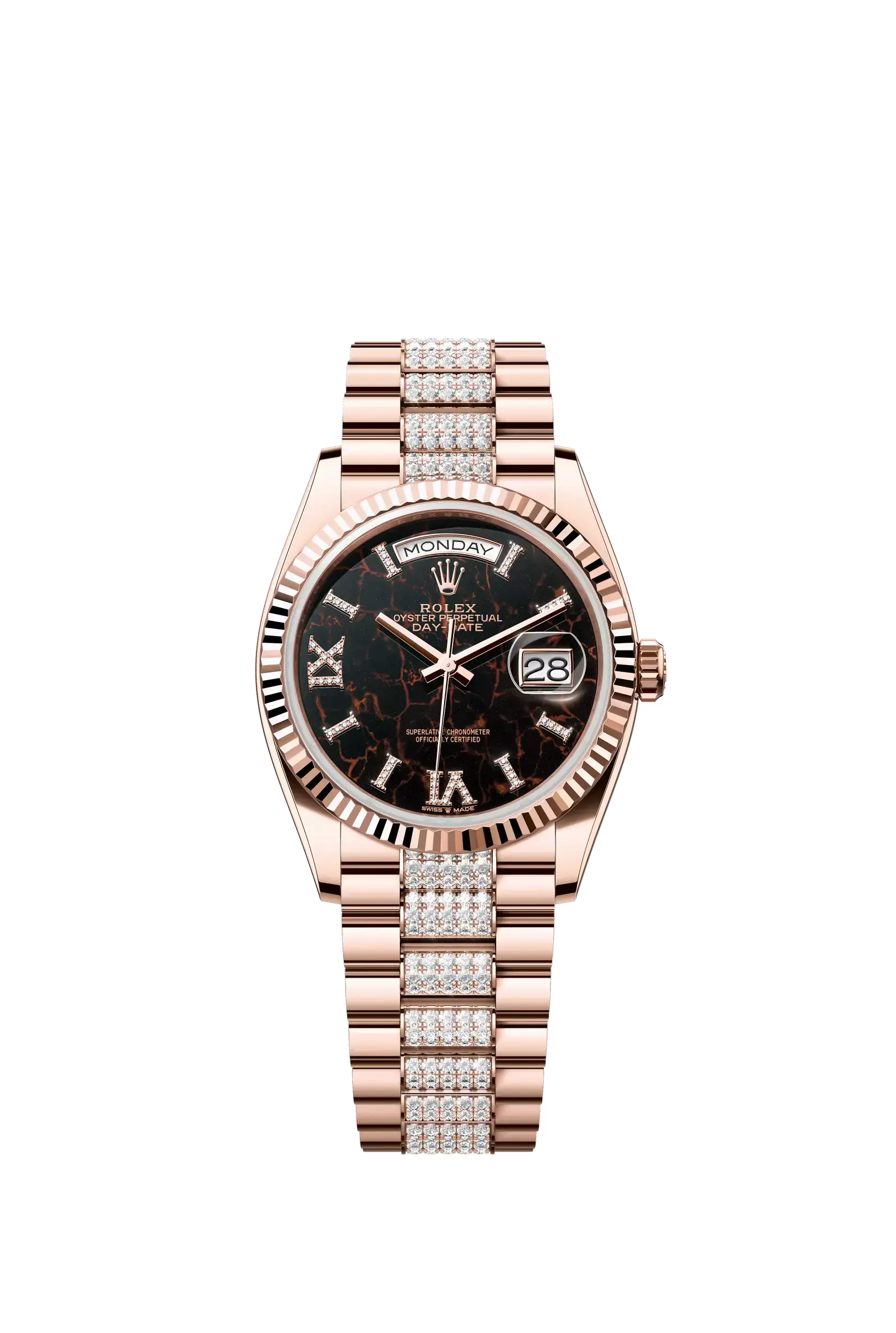 Day-Date 36  Oyster, 36 mm, Everose gold  Reference 128235 — main photo