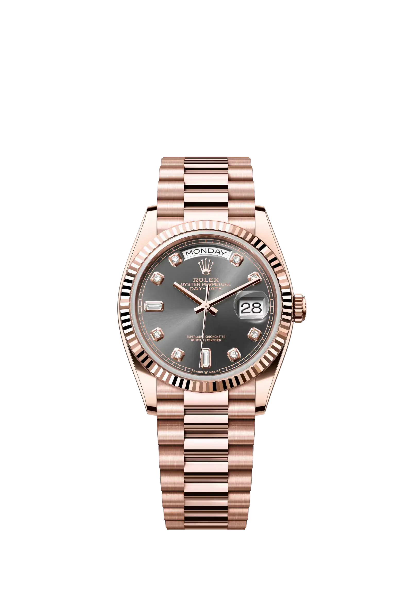 Day-Date 36  Oyster, 36 mm, Everose gold  Reference 128235 — main photo