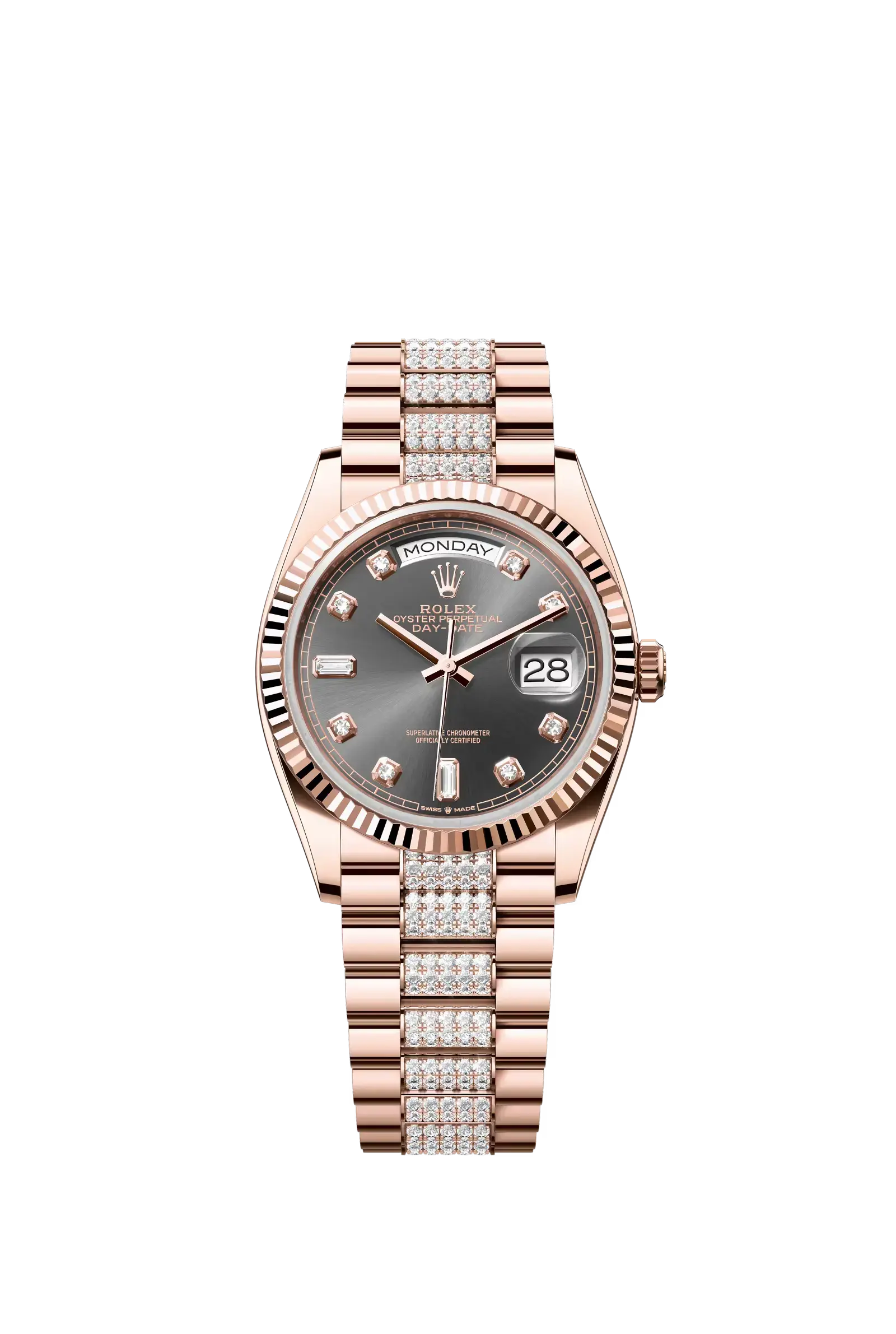 Day-Date 36  Oyster, 36 mm, Everose gold  Reference 128235 — main photo