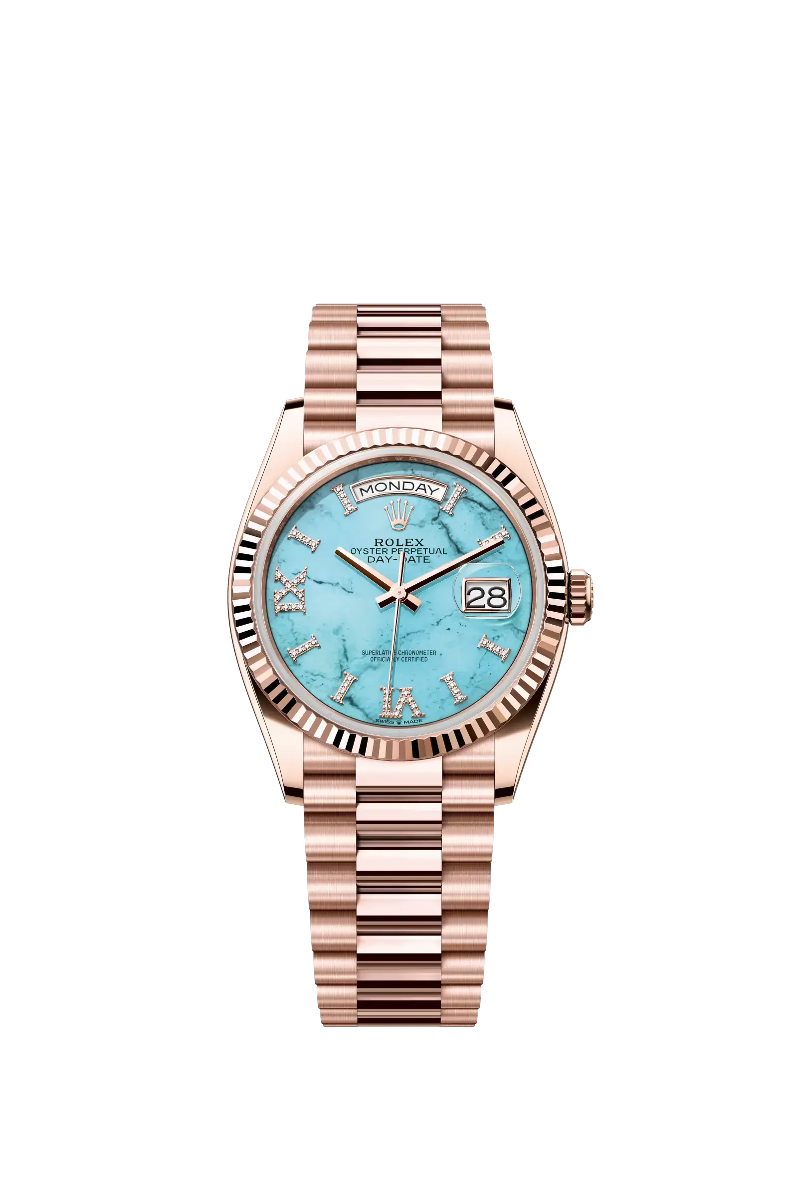 Day-Date 36  Oyster, 36 mm, Everose gold  Reference 128235 — main photo
