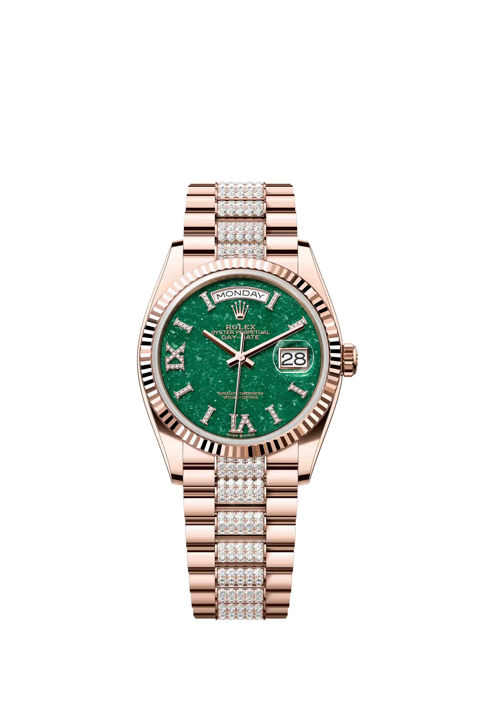 Day-Date 36  Oyster, 36 mm, Everose gold  Reference 128235 — main photo