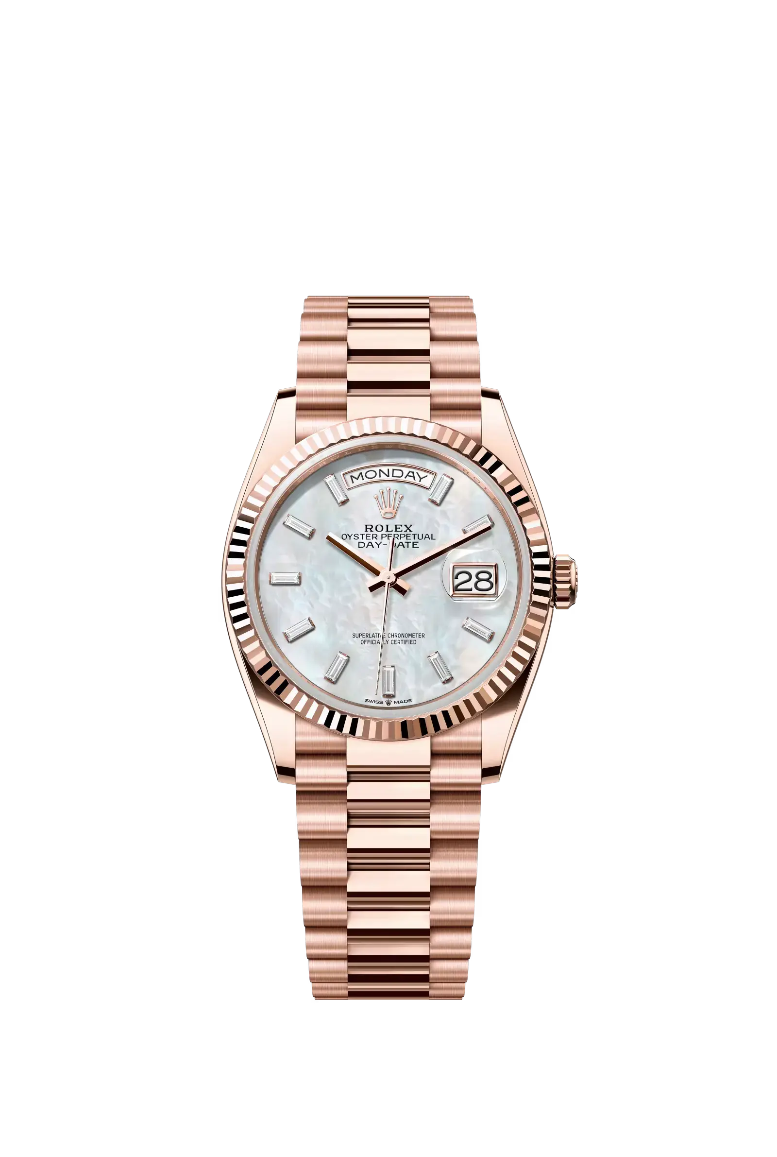 Day-Date 36  Oyster, 36 mm, Everose gold  Reference 128235 — main photo