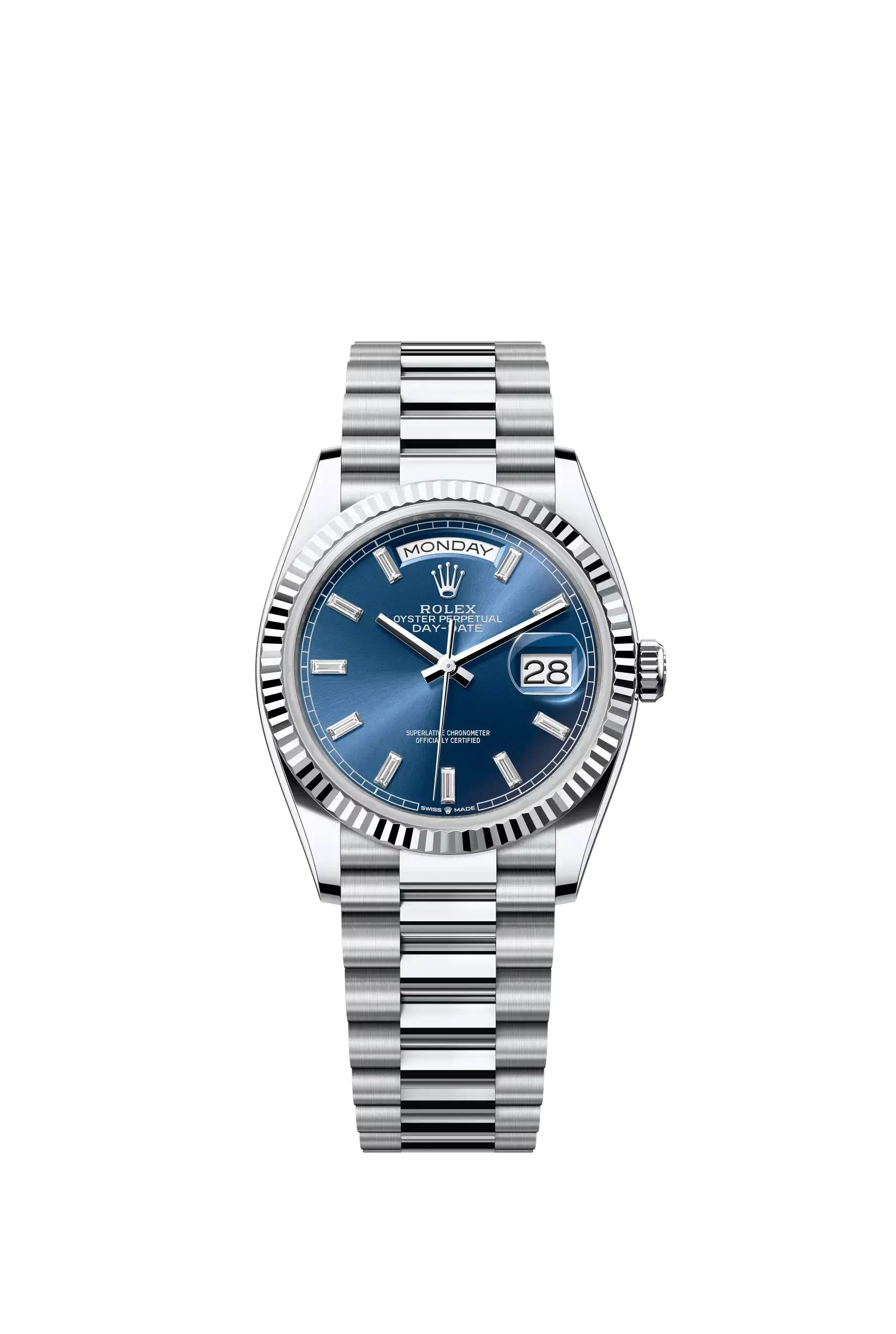 Day-Date 36  Oyster, 36 mm, platinum  Reference 128236