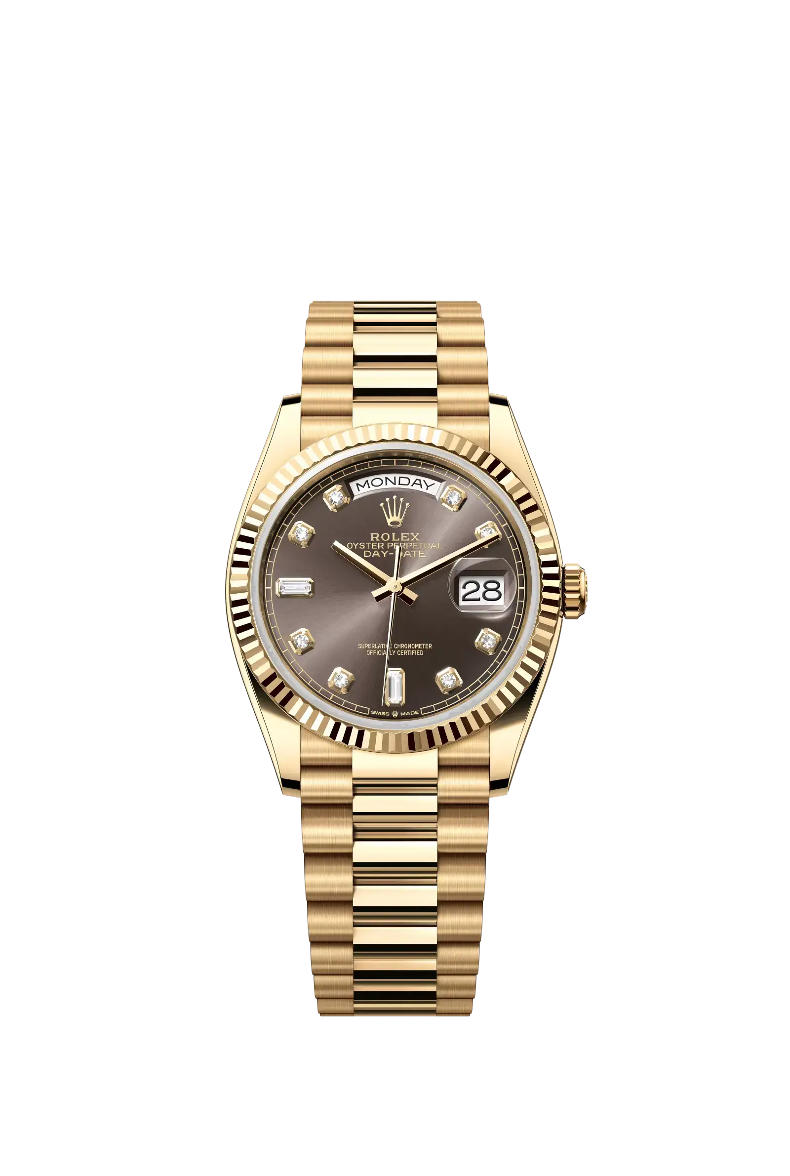 Day-Date 36  Oyster, 36 mm, yellow gold  Reference 128238 — main photo
