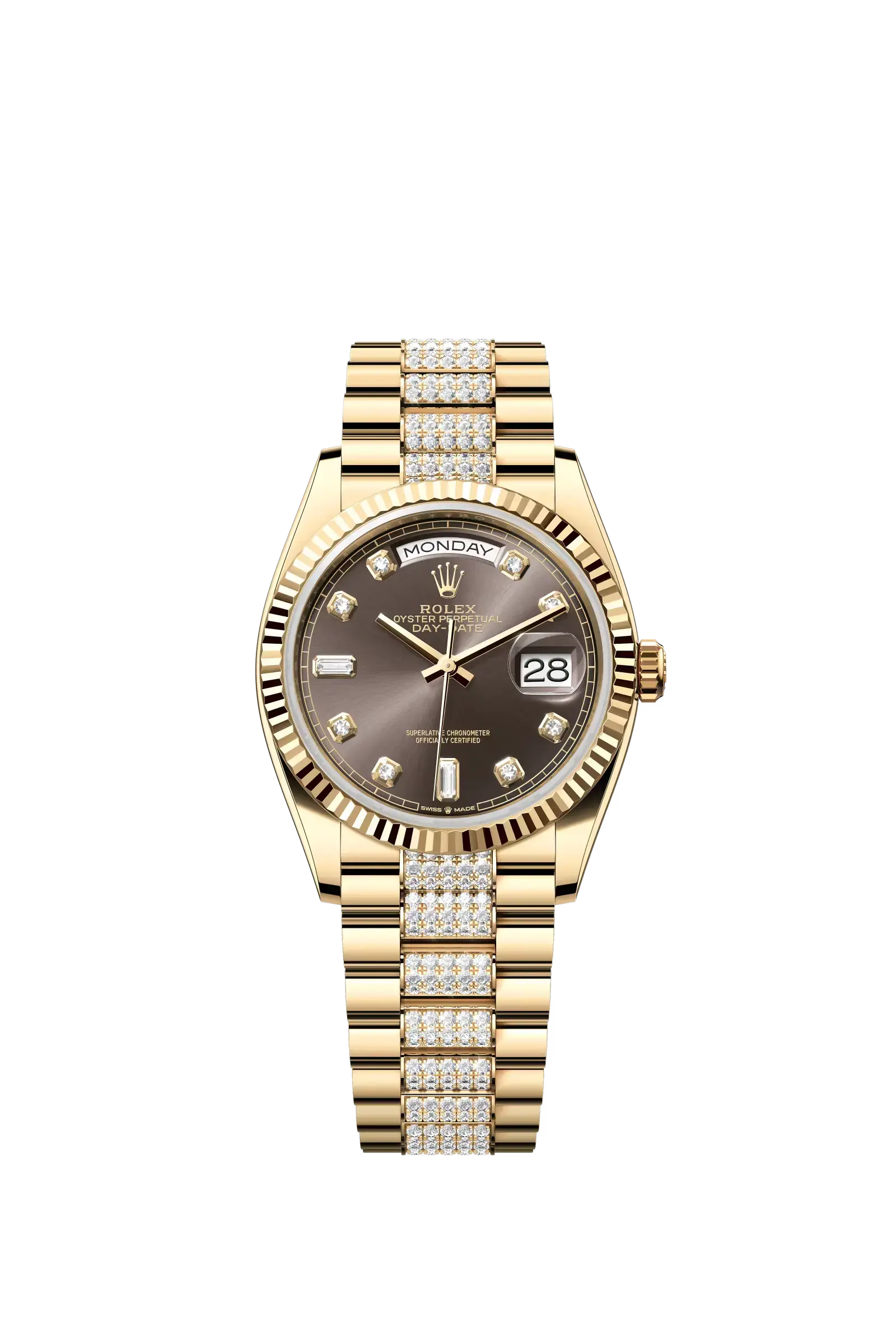Day-Date 36  Oyster, 36 mm, yellow gold  Reference 128238 — main photo