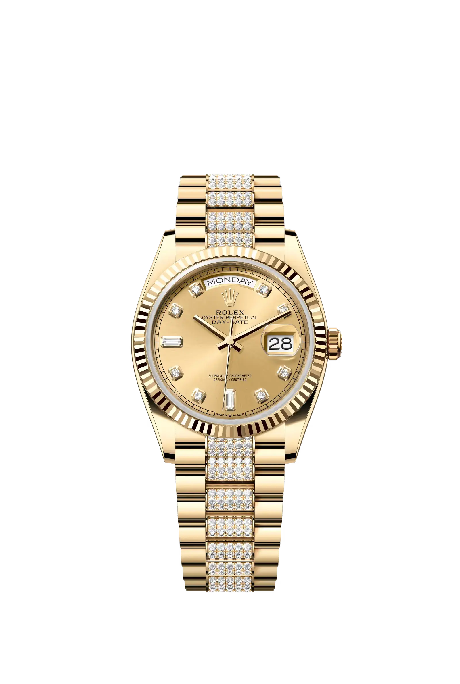 Day-Date 36  Oyster, 36 mm, yellow gold  Reference 128238 — main photo
