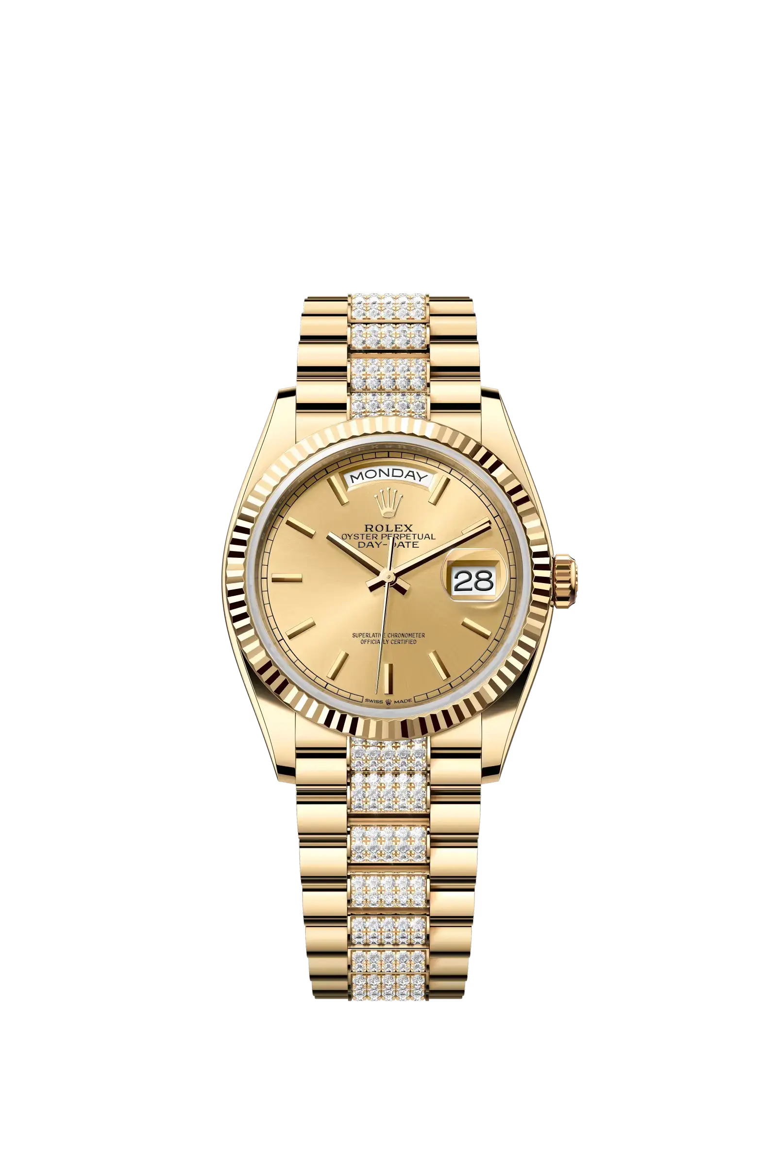 Day-Date 36  Oyster, 36 mm, yellow gold  Reference 128238 — main photo