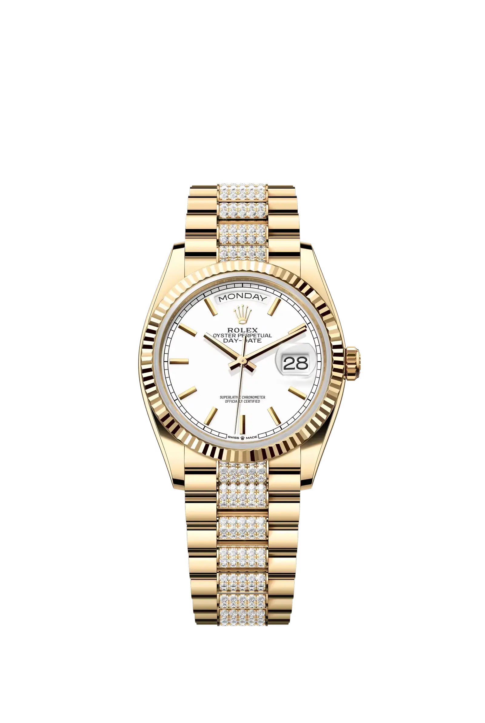 Day-Date 36  Oyster, 36 mm, yellow gold  Reference 128238 — main photo