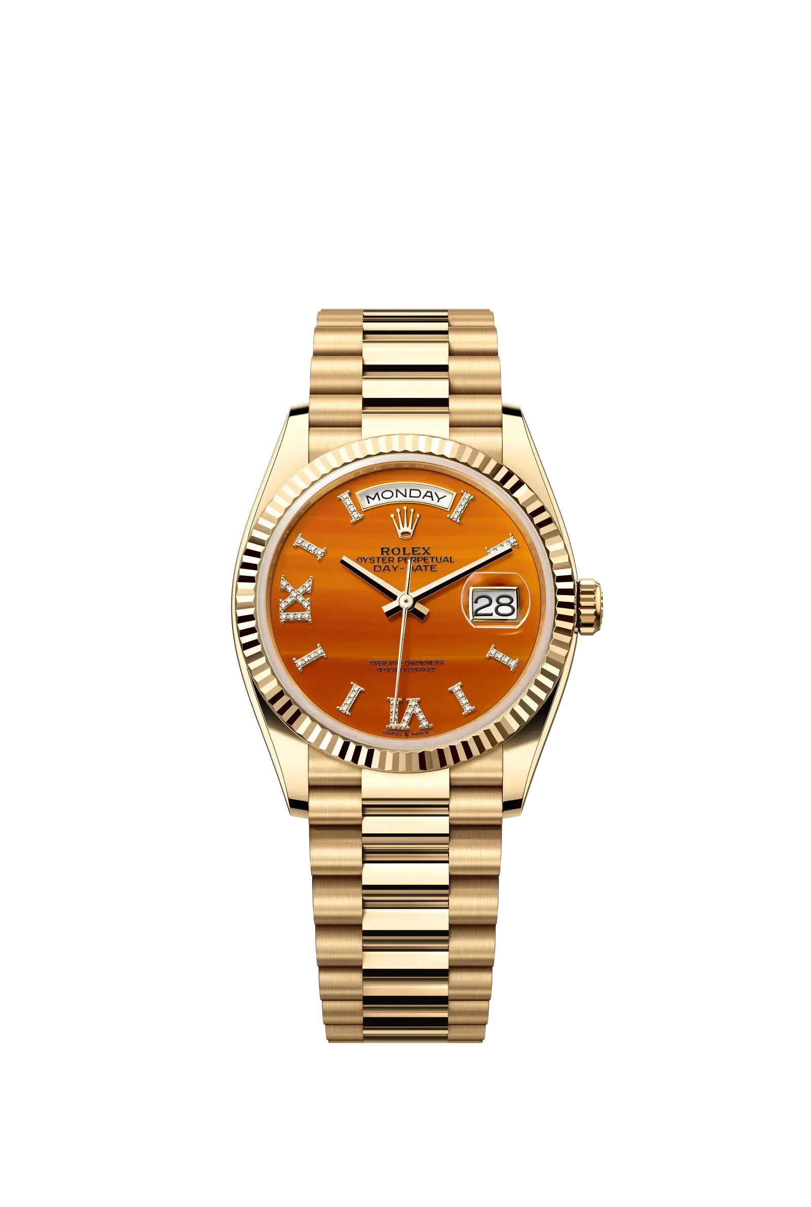 Day-Date 36  Oyster, 36 mm, yellow gold  Reference 128238 — main photo