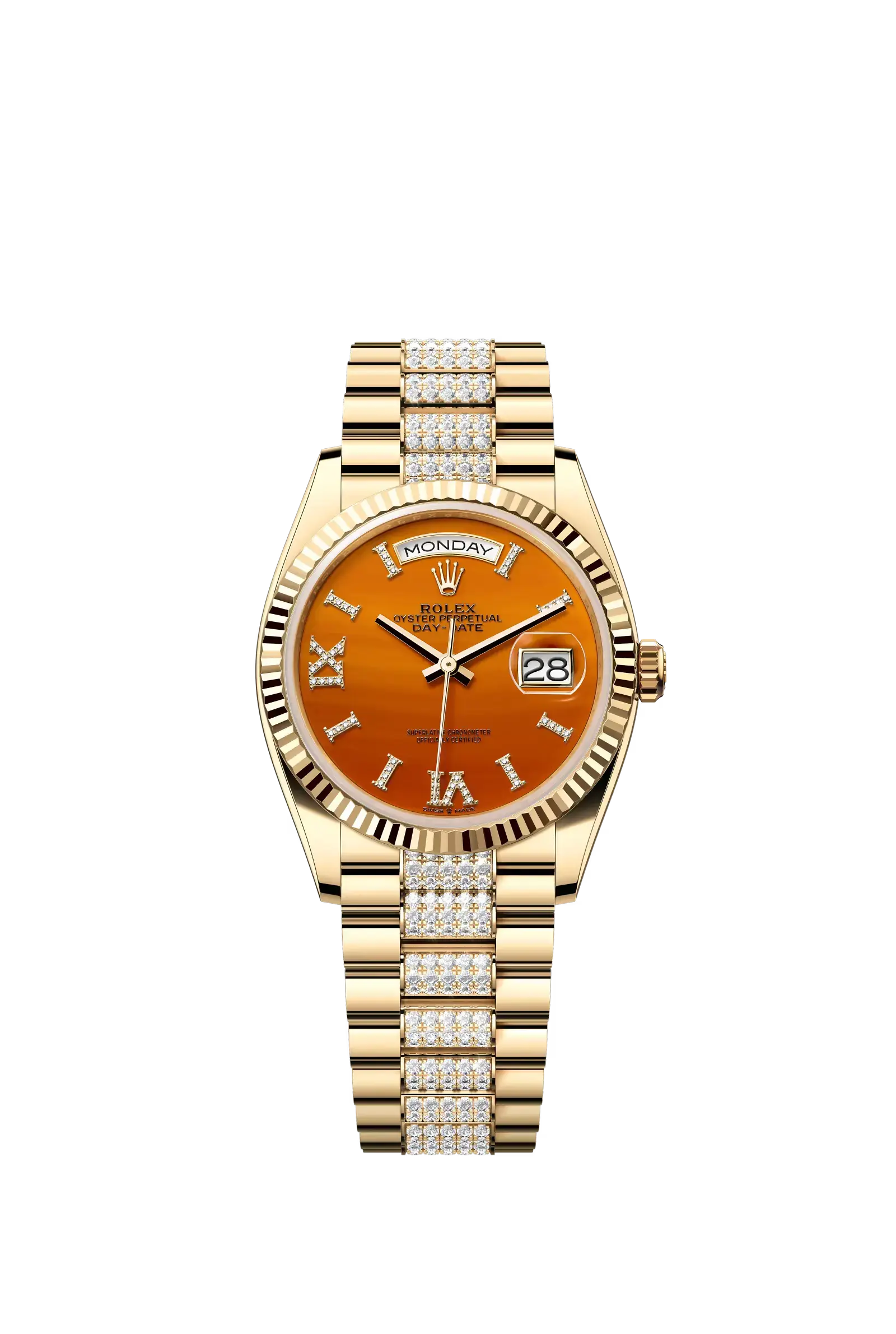 Day-Date 36  Oyster, 36 mm, yellow gold  Reference 128238 — main photo