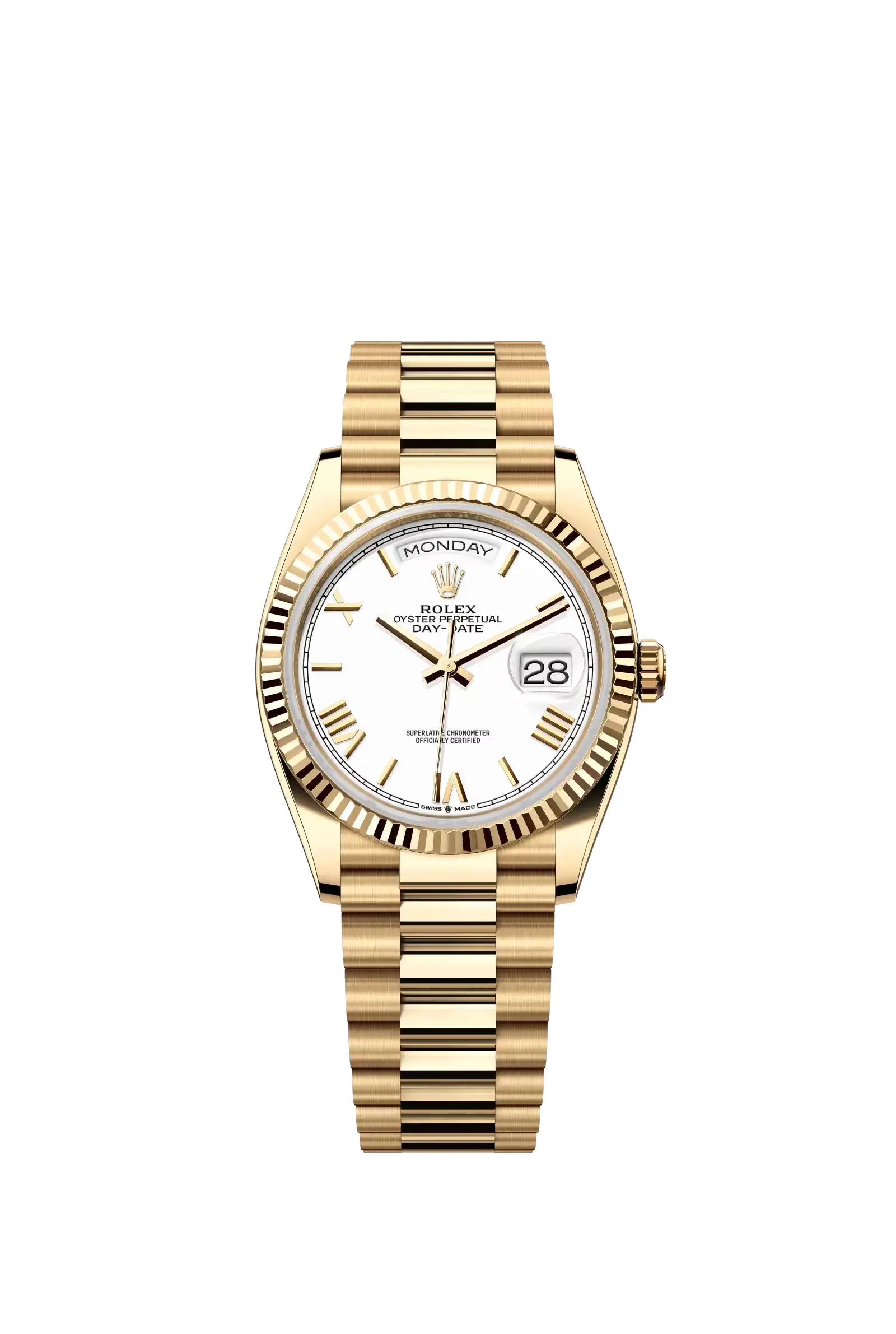 Day-Date 36  Oyster, 36 mm, yellow gold  Reference 128238 — main photo
