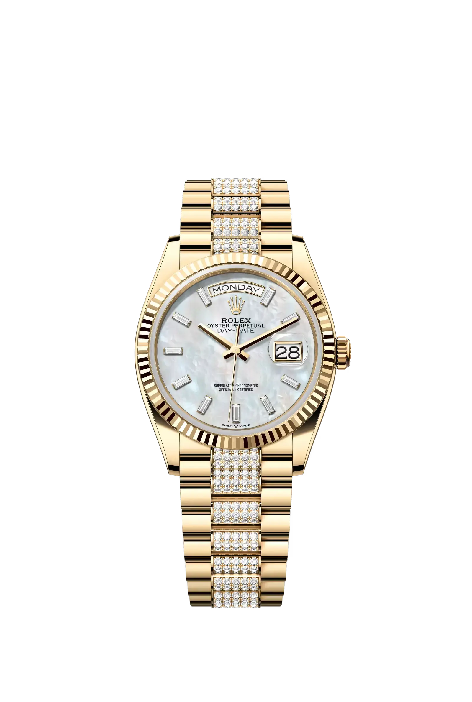 Day-Date 36  Oyster, 36 mm, yellow gold  Reference 128238 — main photo