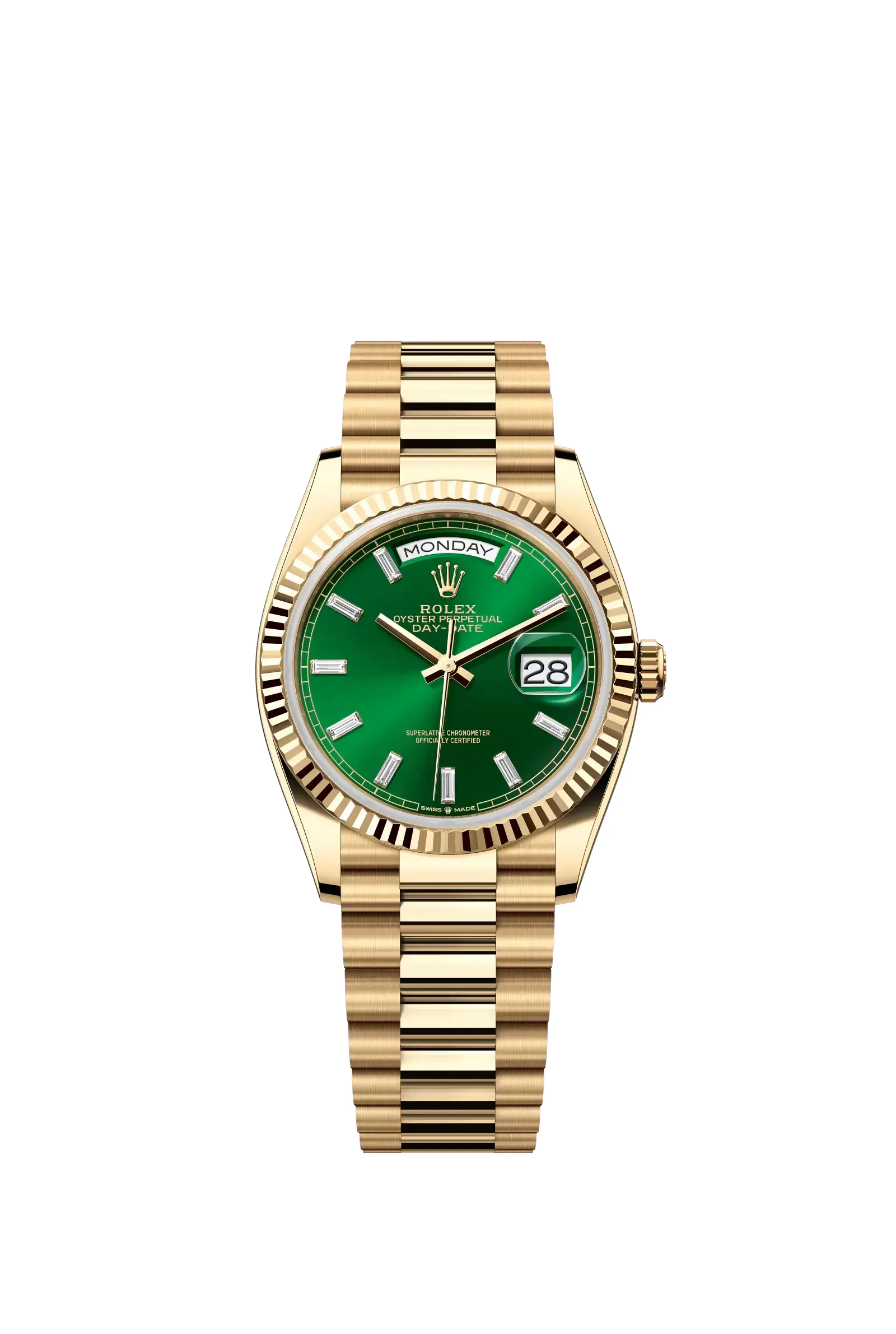 Day-Date 36  Oyster, 36 mm, yellow gold  Reference 128238 — main photo
