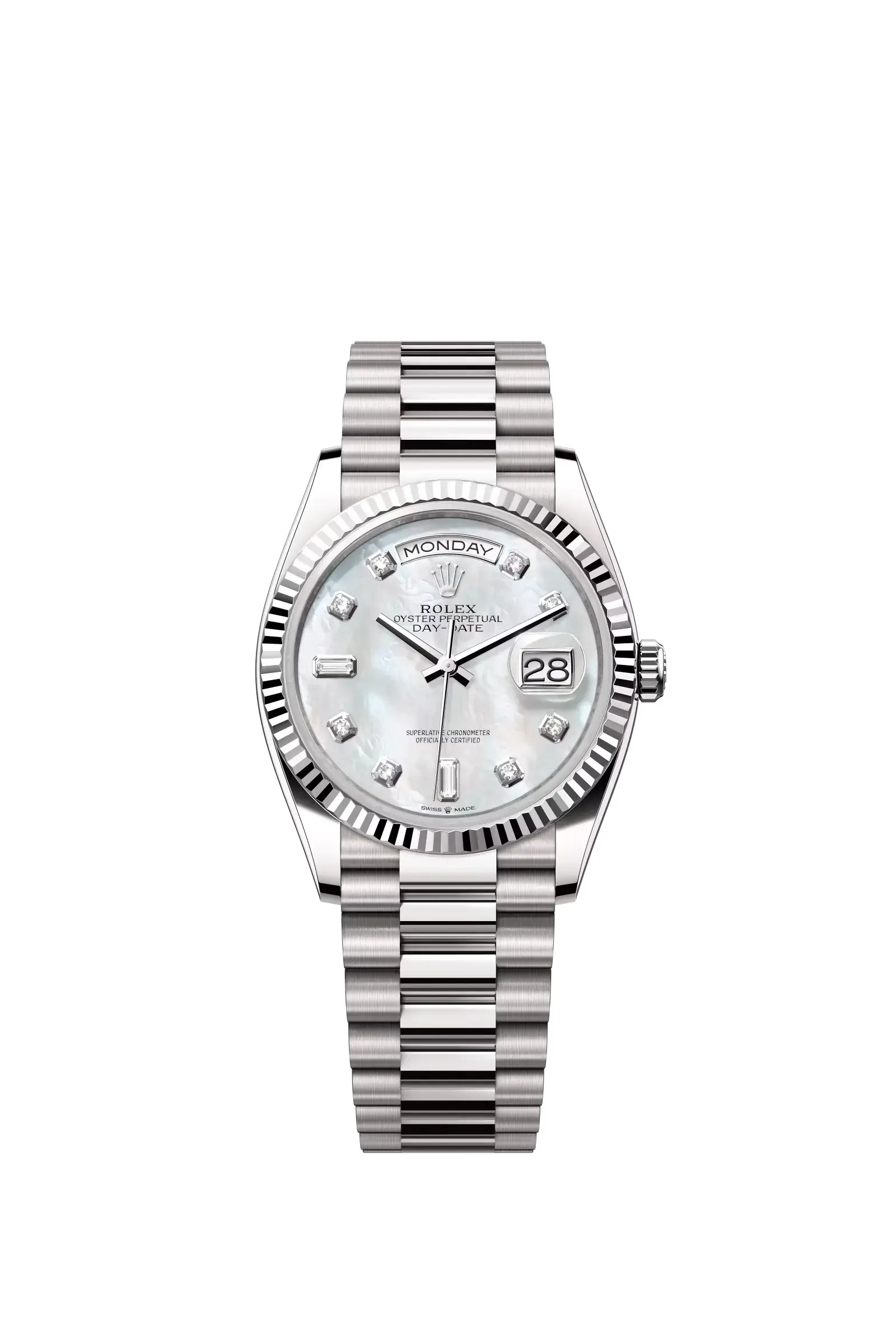 Day-Date 36  Oyster, 36 mm, white gold  Reference 128239 — main photo