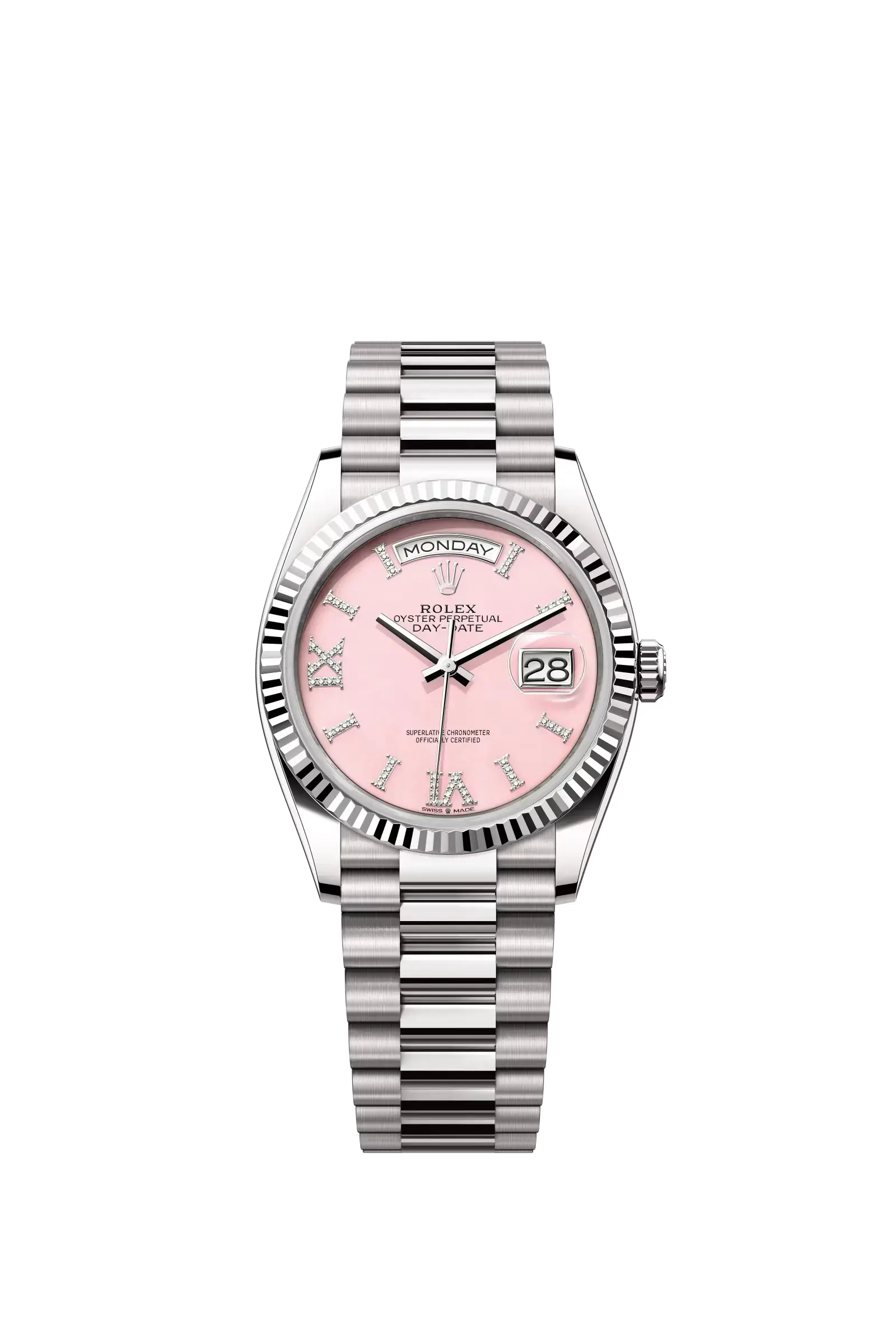 Day-Date 36  Oyster, 36 mm, white gold  Reference 128239 — main photo