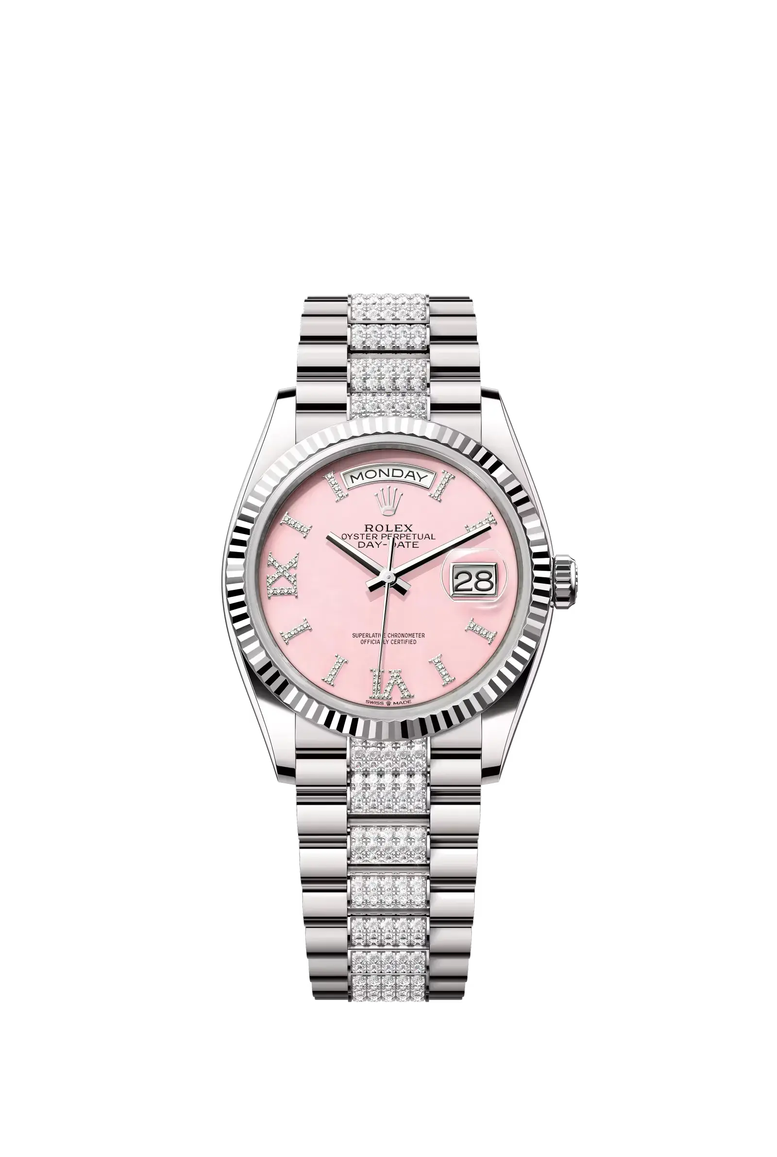 Day-Date 36  Oyster, 36 mm, white gold  Reference 128239 — main photo