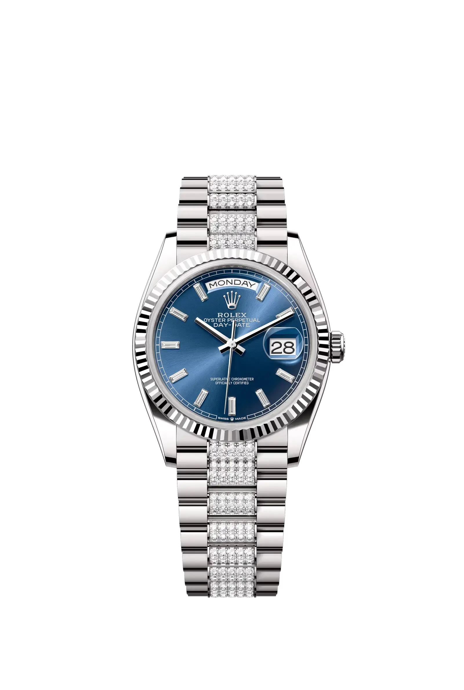 Day-Date 36  Oyster, 36 mm, white gold  Reference 128239 — main photo