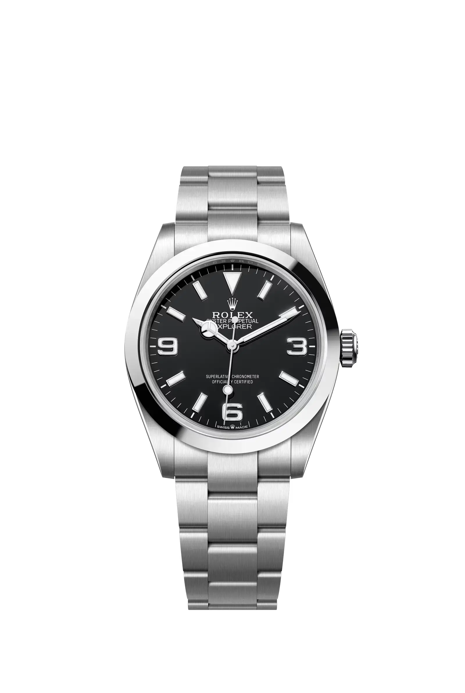 Explorer 40  Oyster, 40 mm, Oystersteel  Reference 224270 — main photo