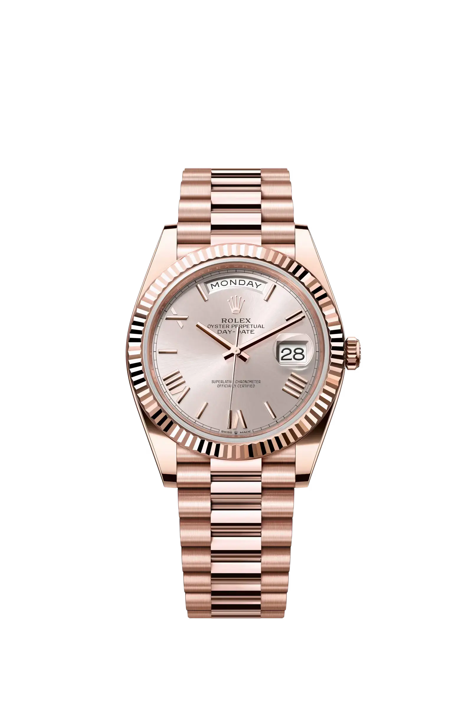 Day-Date 40  Oyster, 40 mm, Everose gold  Reference 228235 — main photo