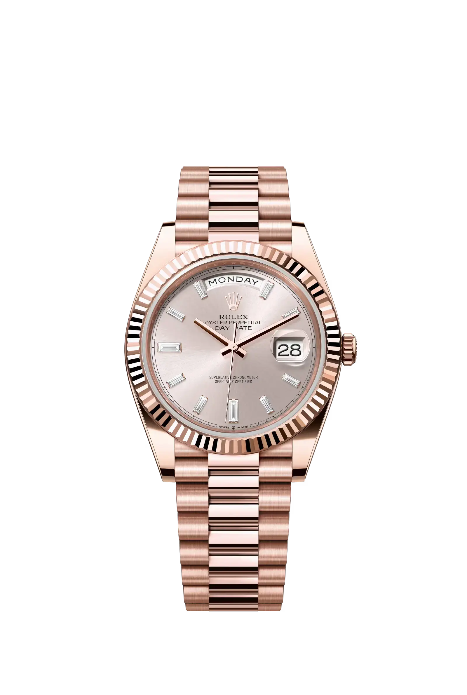 Day-Date 40  Oyster, 40 mm, Everose gold  Reference 228235 — main photo